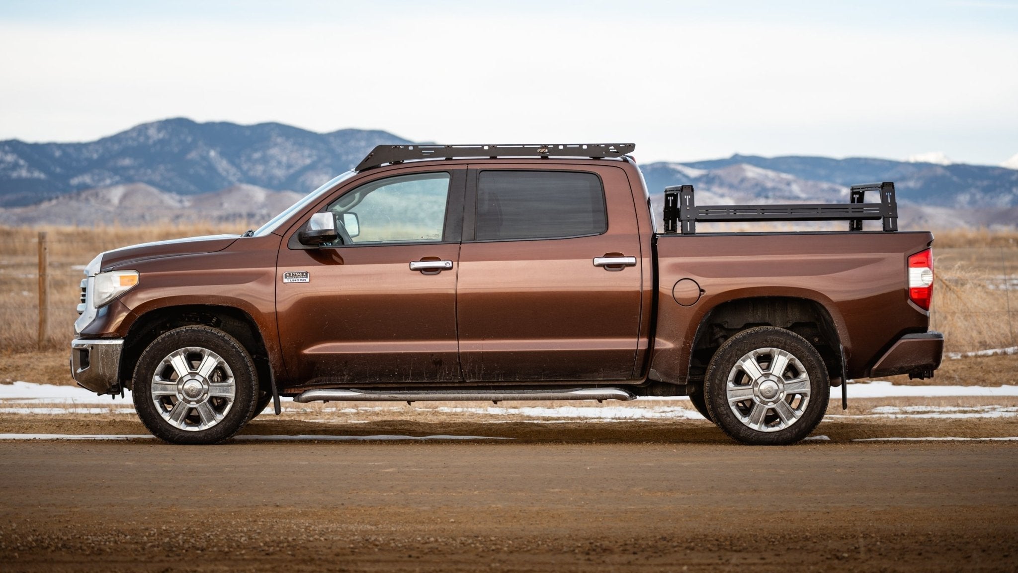 Toyota Tundra Mid Height PAK System Bed Rack - Spirit of 1876Sherpa Equipment Company