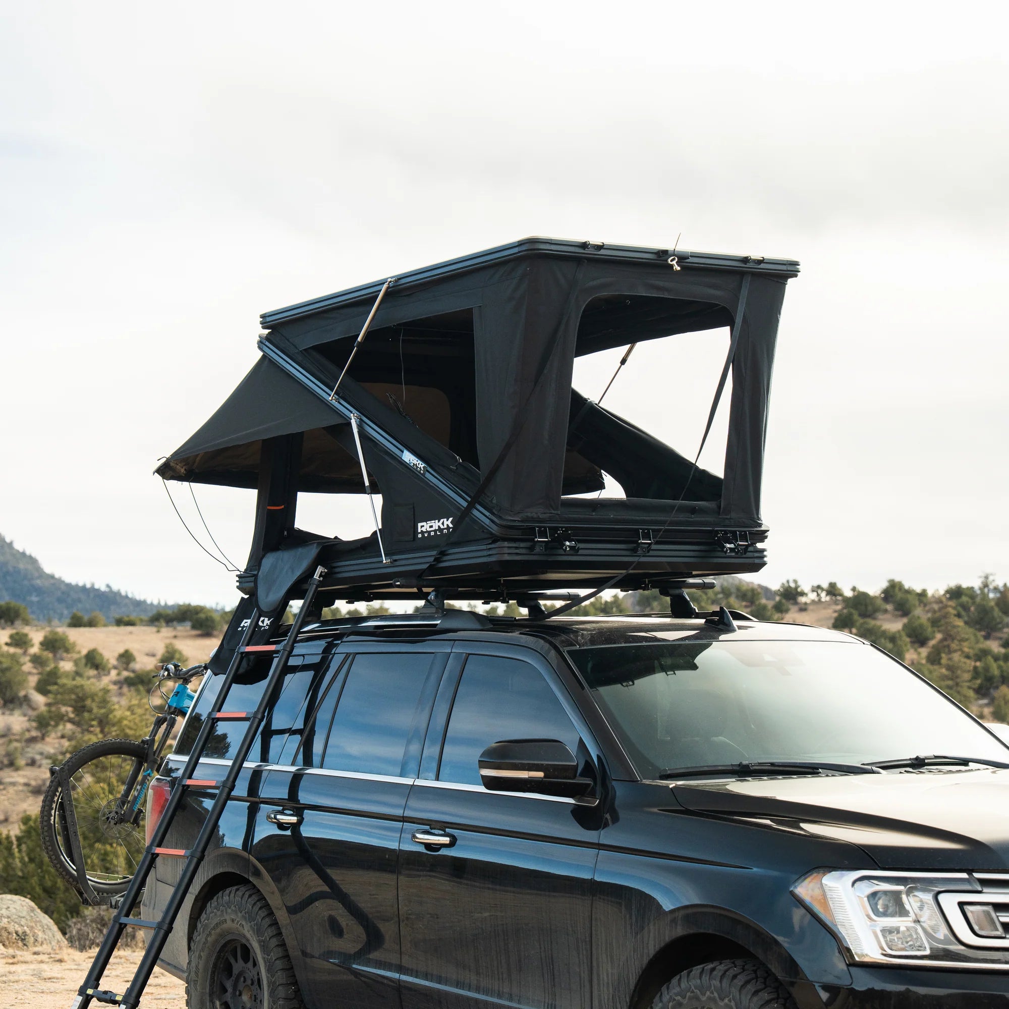 RÖKK Överland The ASCENDR 2 Person Rooftop Tent - Spirit of 1876Rokk Overland