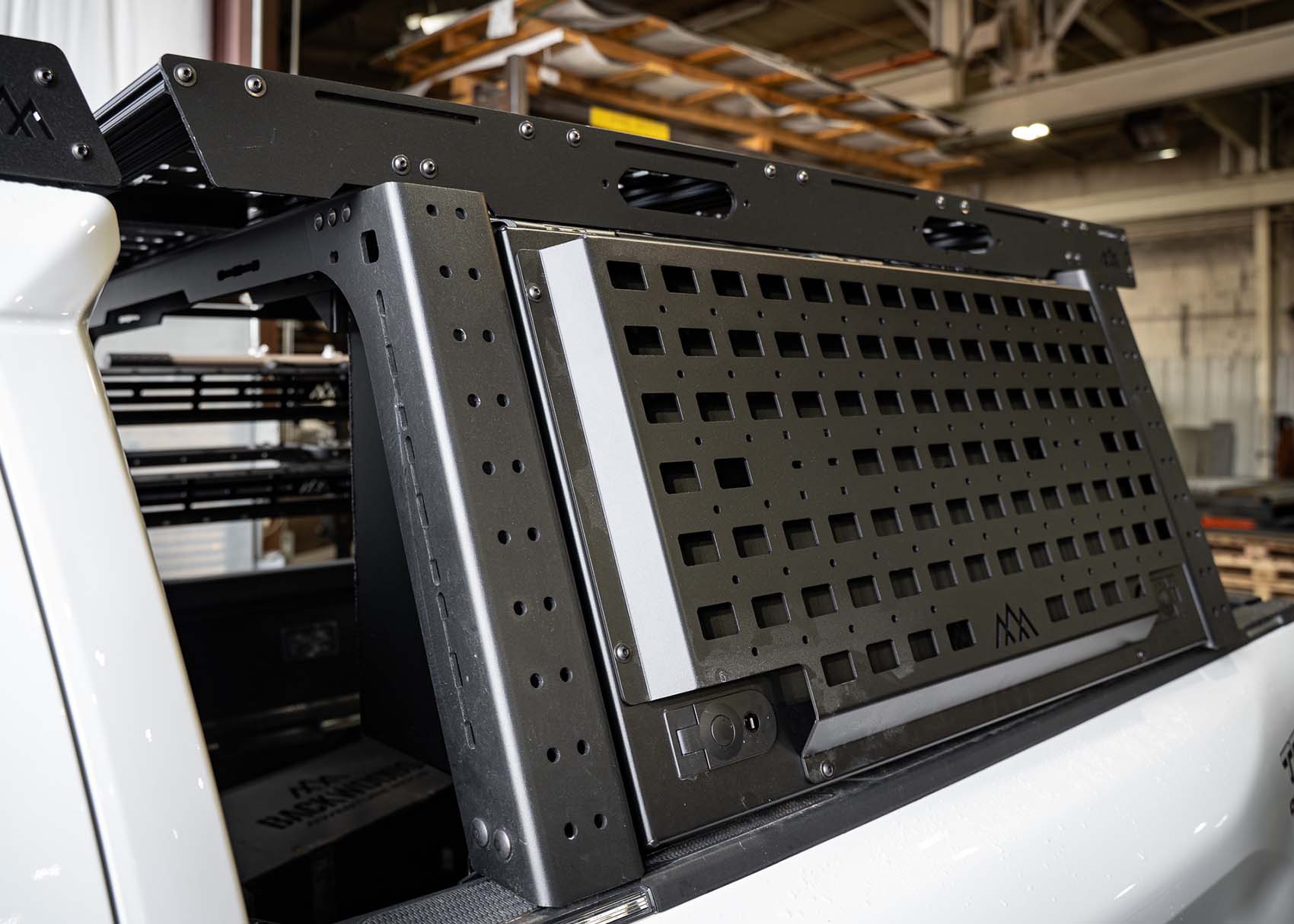 Backwoods Adventure Mods Aluminum Bed Rack Storage Box - Toyota Tacoma - Spirit of 1876Backwoods Adventure Mods