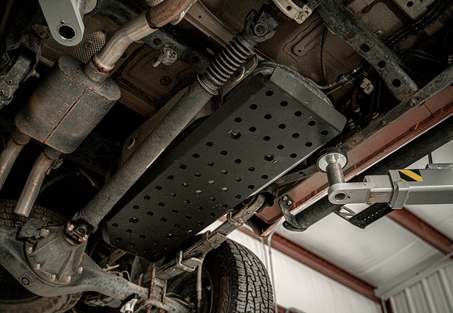Fuel Tank Skid Plate For 2005 - 2023 Toyota Tacoma - Spirit of 1876Dealers of Cali Raised LED