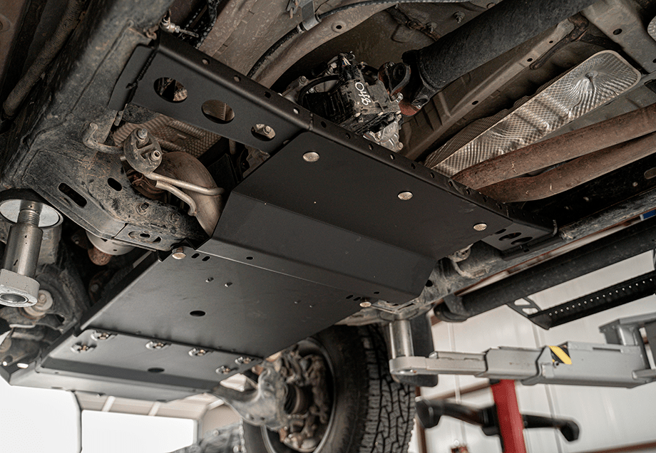 Transfer Case Skid Plate For 2005 - 2015 Toyota Tacoma - Spirit of 1876Dealers of Cali Raised LED
