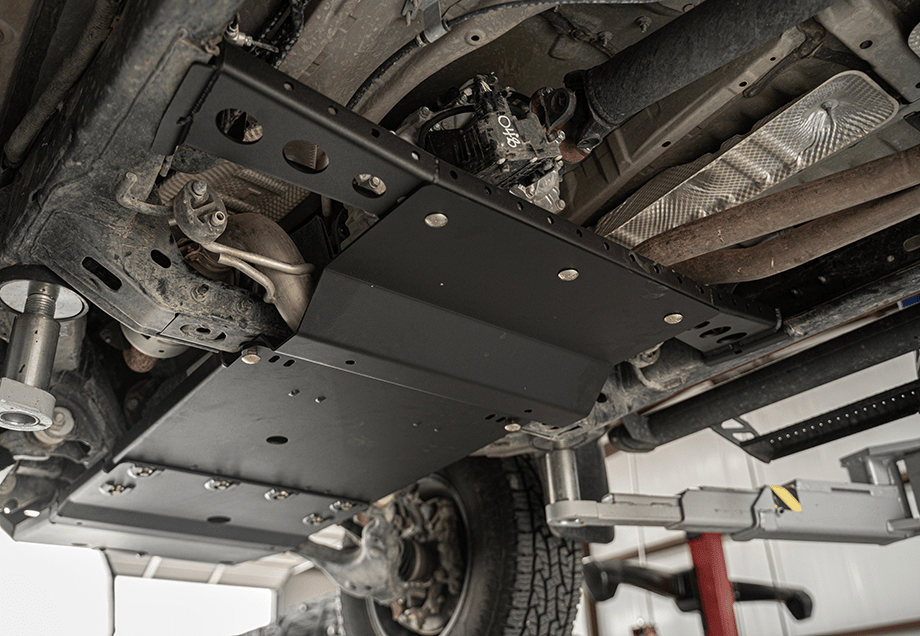 Transfer Case Skid Plate For 2016 - 2023 Toyota Tacoma - Spirit of 1876Dealers of Cali Raised LED