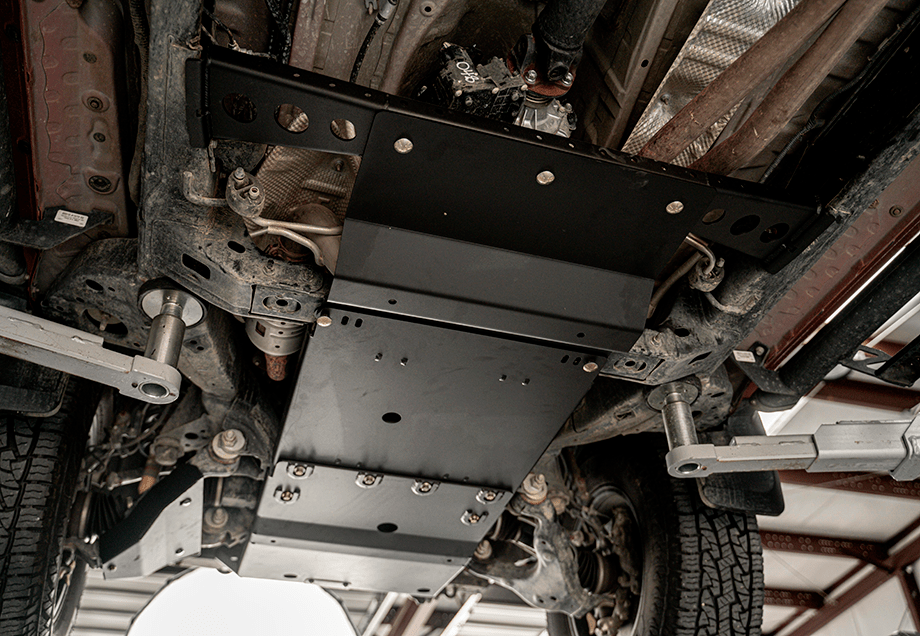 Transfer Case Skid Plate For 2005 - 2015 Toyota Tacoma - Spirit of 1876Dealers of Cali Raised LED