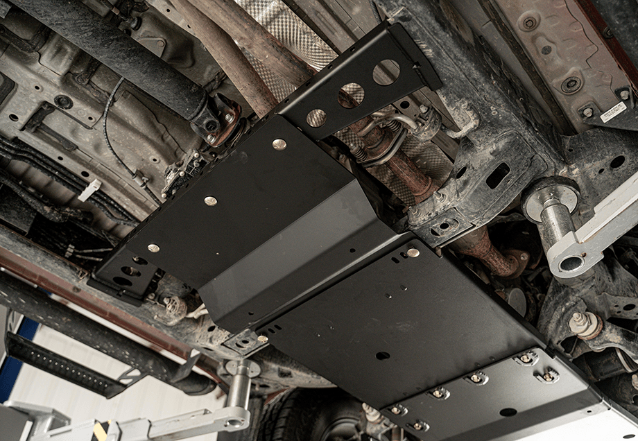 Transfer Case Skid Plate For 2016 - 2023 Toyota Tacoma - Spirit of 1876Dealers of Cali Raised LED