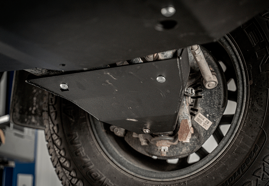Lower Control Arm Skid Plate For 2010 - 2014 Toyota FJ Cruiser - Spirit of 1876Dealers of Cali Raised LED