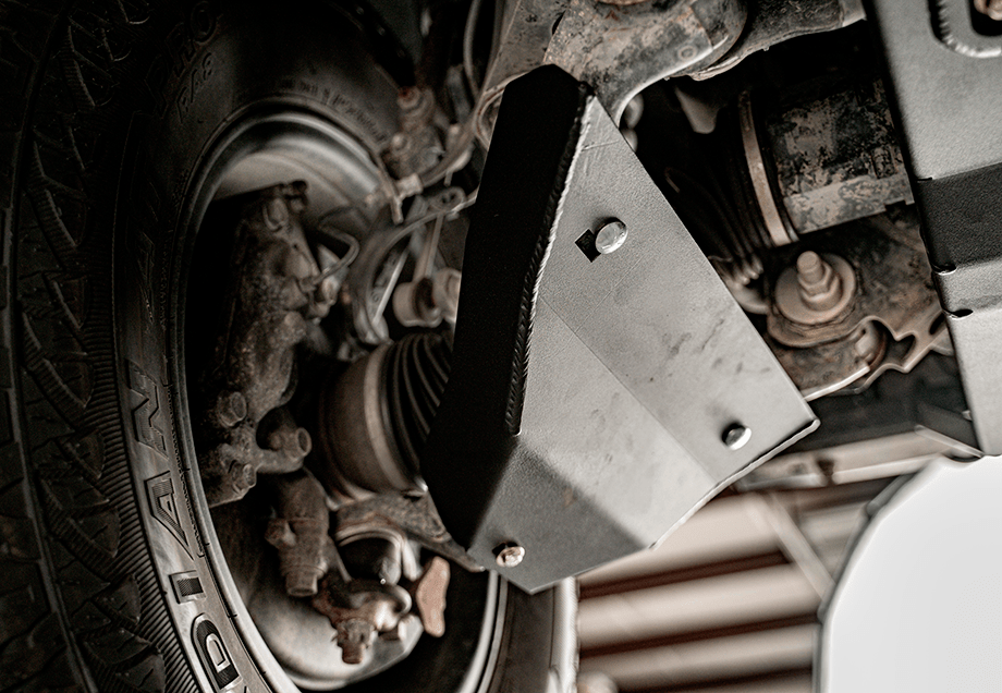 Lower Control Arm Skid Plate For 2010 - 2014 Toyota FJ Cruiser - Spirit of 1876Dealers of Cali Raised LED