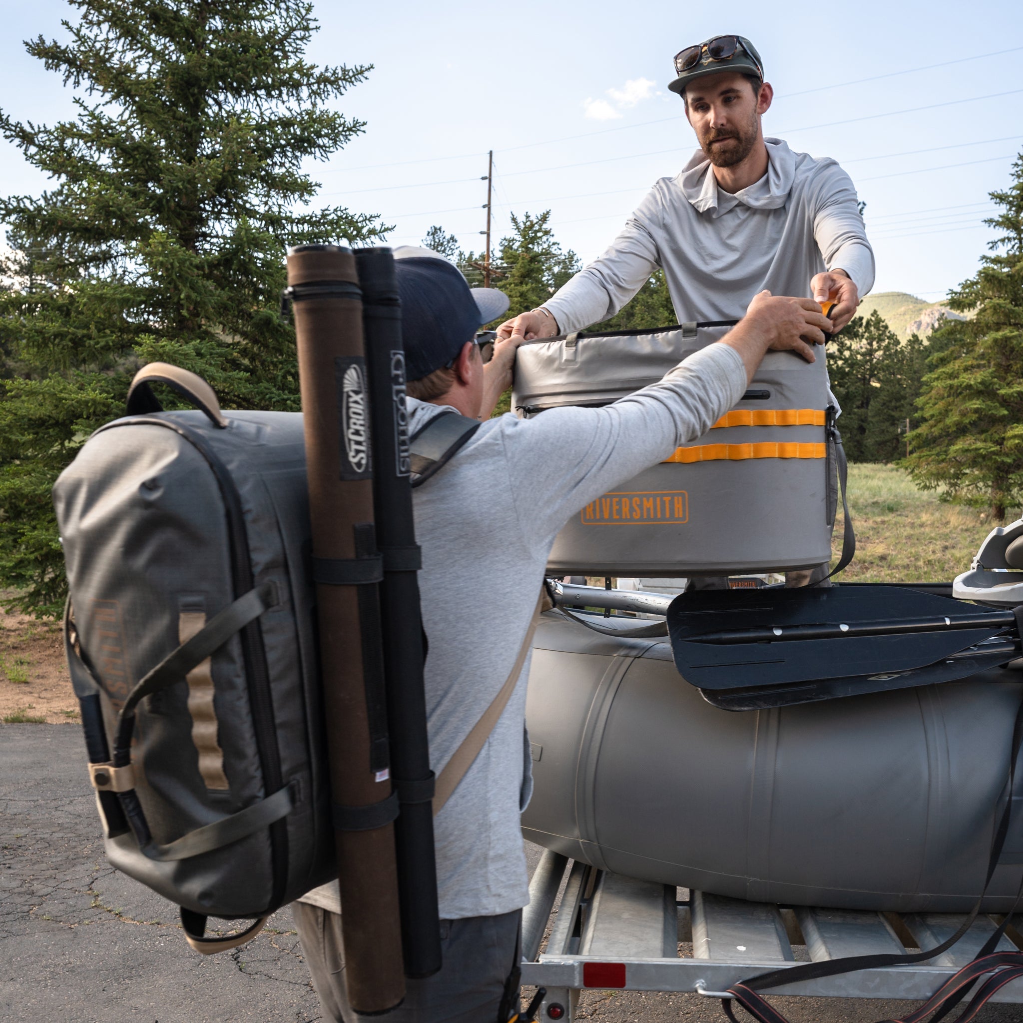 The Duffel: Waterproof Duffel Bag - Spirit of 1876 - Riversmith Inc