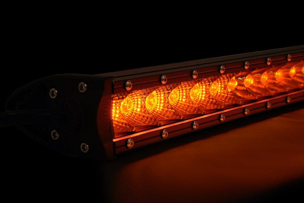 42" Slim Single Row LED Bar (Amber) - Spirit of 1876Dealers of Cali Raised LED