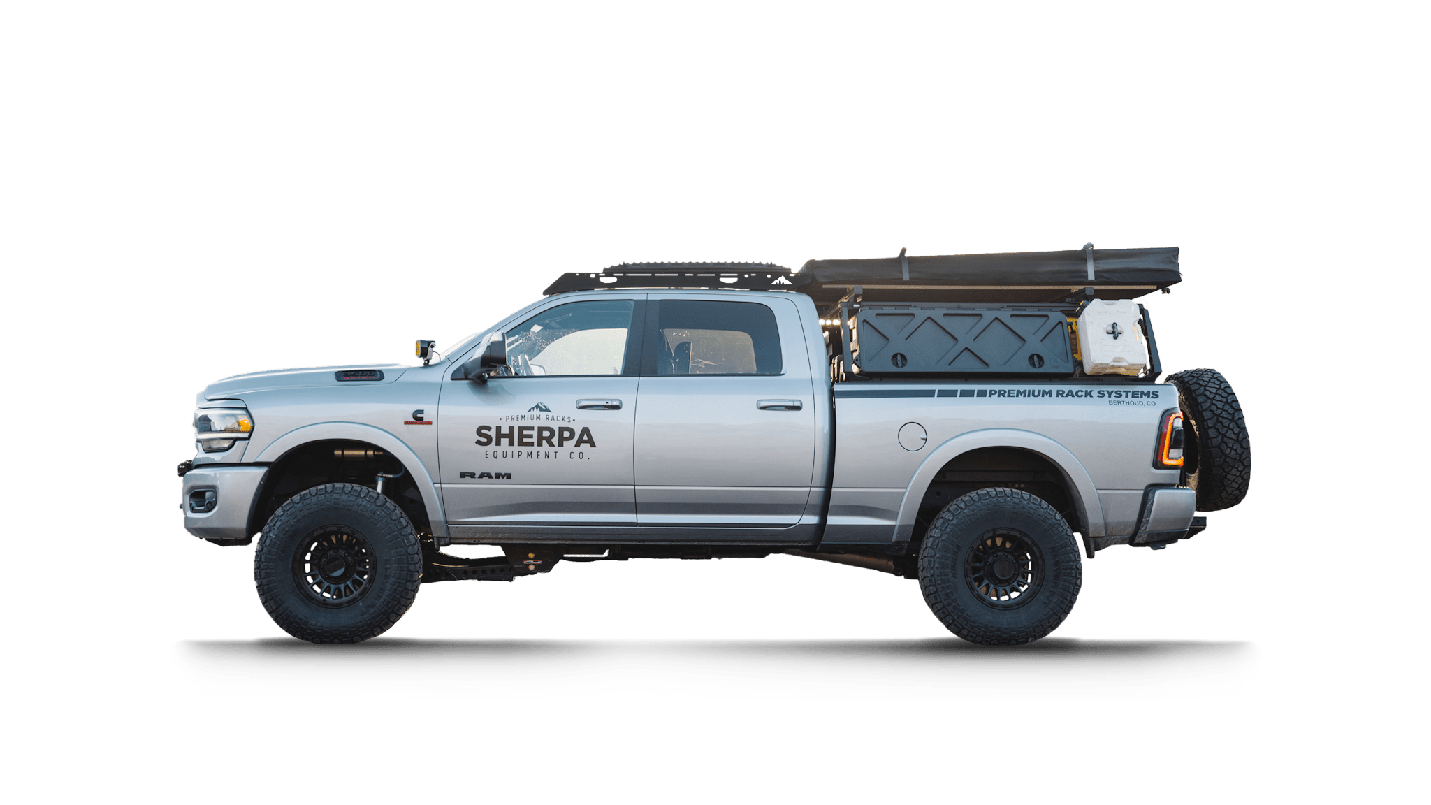 The Diablo (2019 - 2025 RAM 2500/3500/4500/5500 Roof Rack) - Spirit of 1876Sherpa Equipment Company