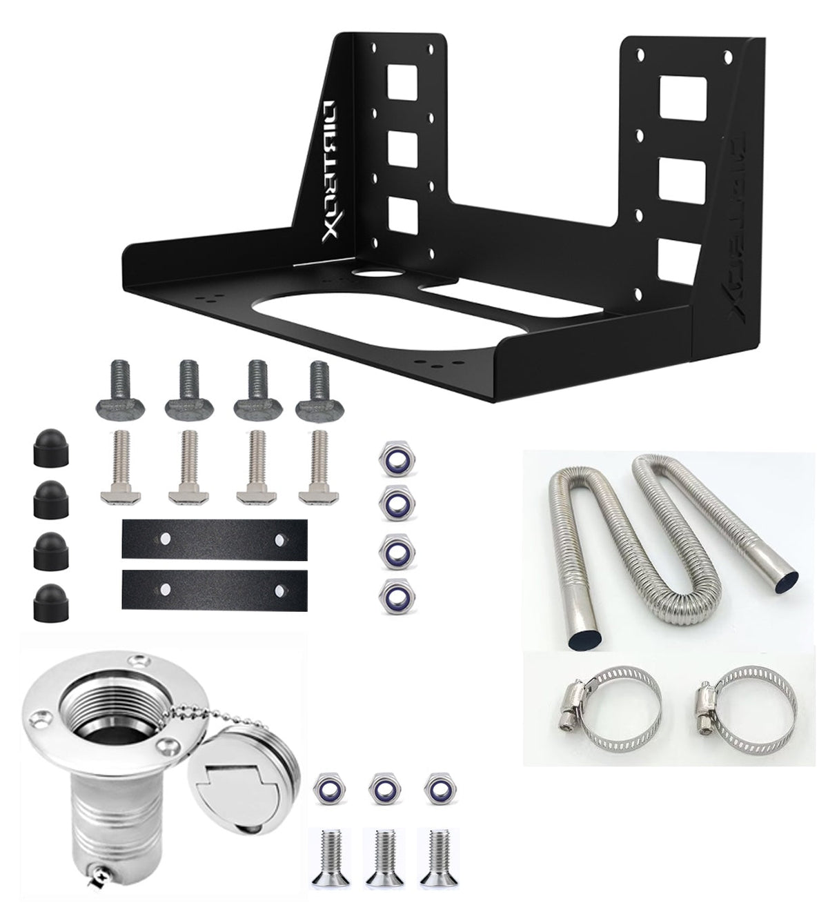 Diesel Heater Mount & Exhaust Relocation Kit