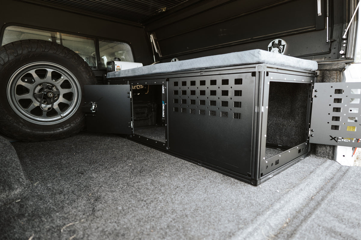 Dirtbox Overland Interior Storage Bench for Canopy Campers