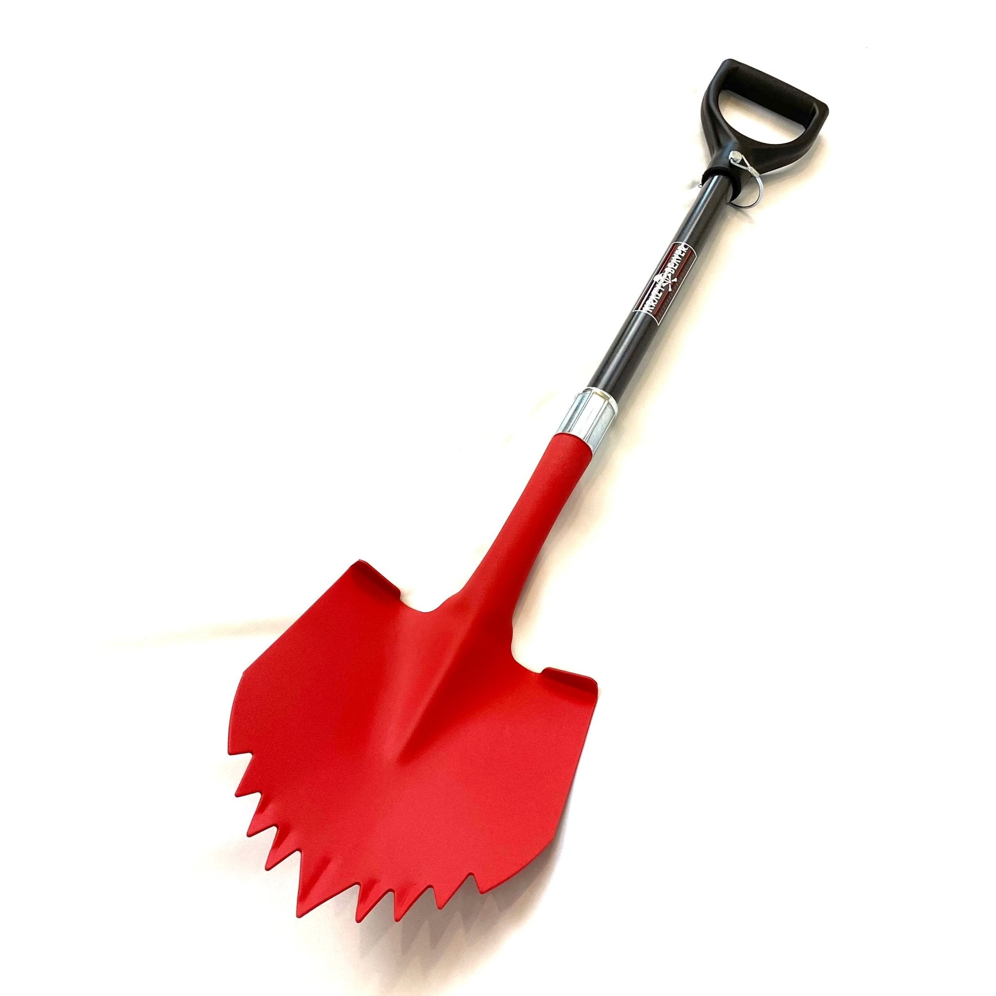 Krazy Beaver Shovel (Textured Red Head / Black Handle 45636) - Spirit of 1876