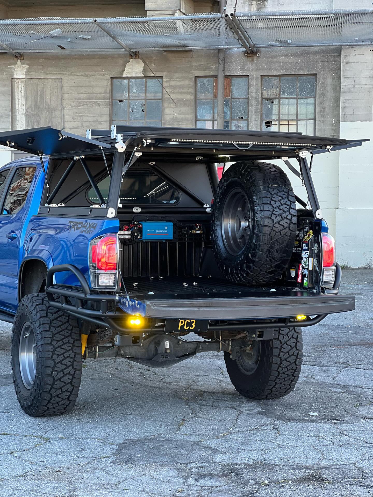 Shoe Rack V2 - Tacoma / Tundra Truck Bed Spare Mount - Spirit of 1876