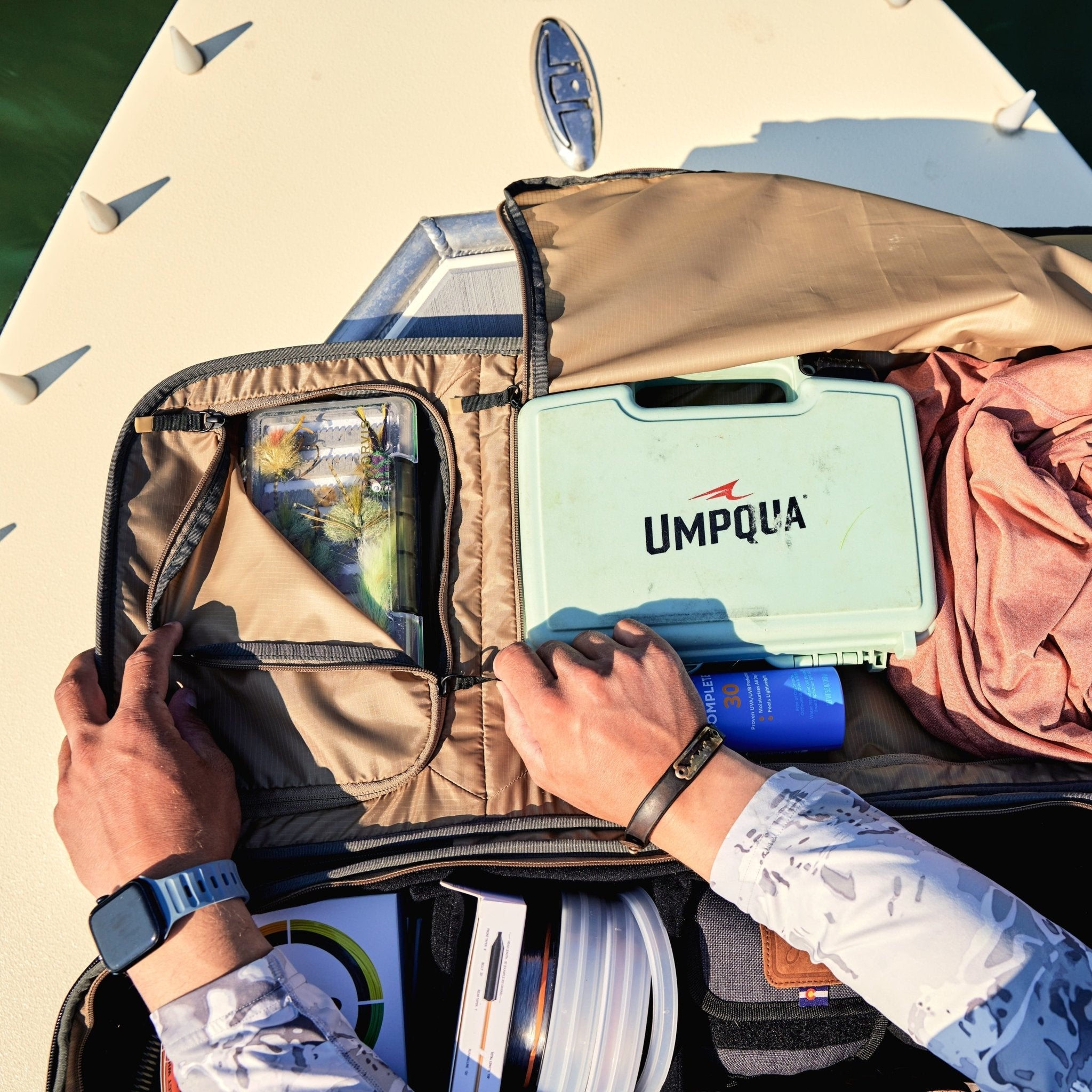 The Travel Pack: Fly Fishing Travel Bag - Spirit of 1876 - Riversmith Inc
