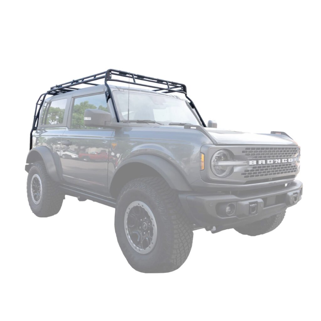 Gobi Ford Bronco 2DR Low - Profile Stealth Roof Rack - Spirit of 1876Gobi