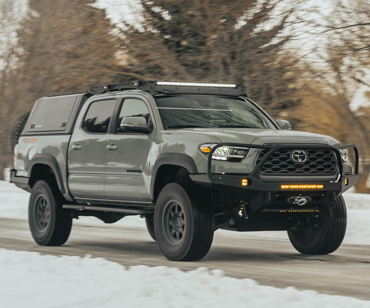 CBI Toyota Tacoma Overland Bolt-On Rock Sliders | 2005-2023