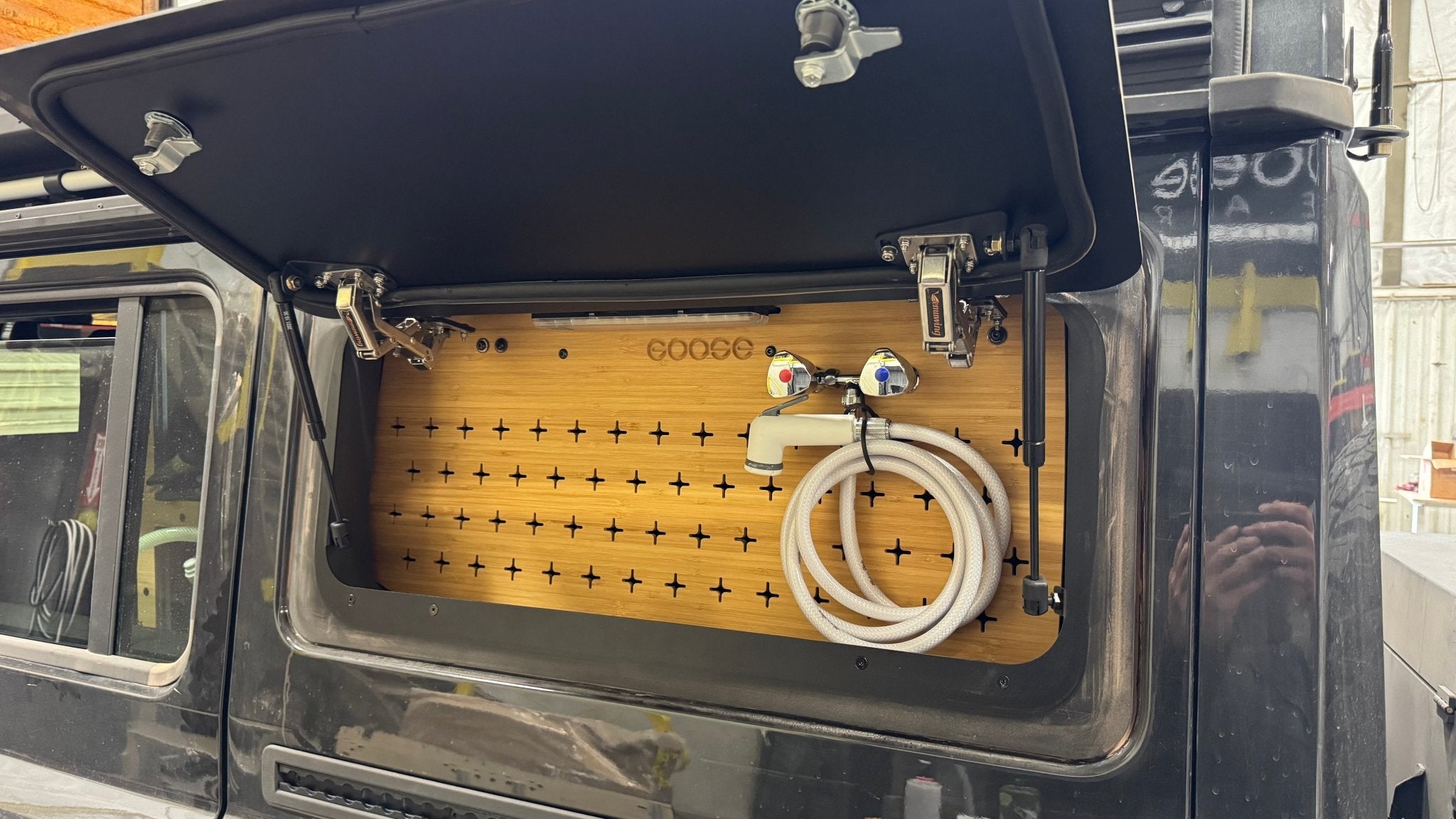 Goose Gear Ineos - Grenadier - 2024 - Present - 1st Gen - Venture Series - Roof Conversion Interior (RCI) - Shower Kit Add