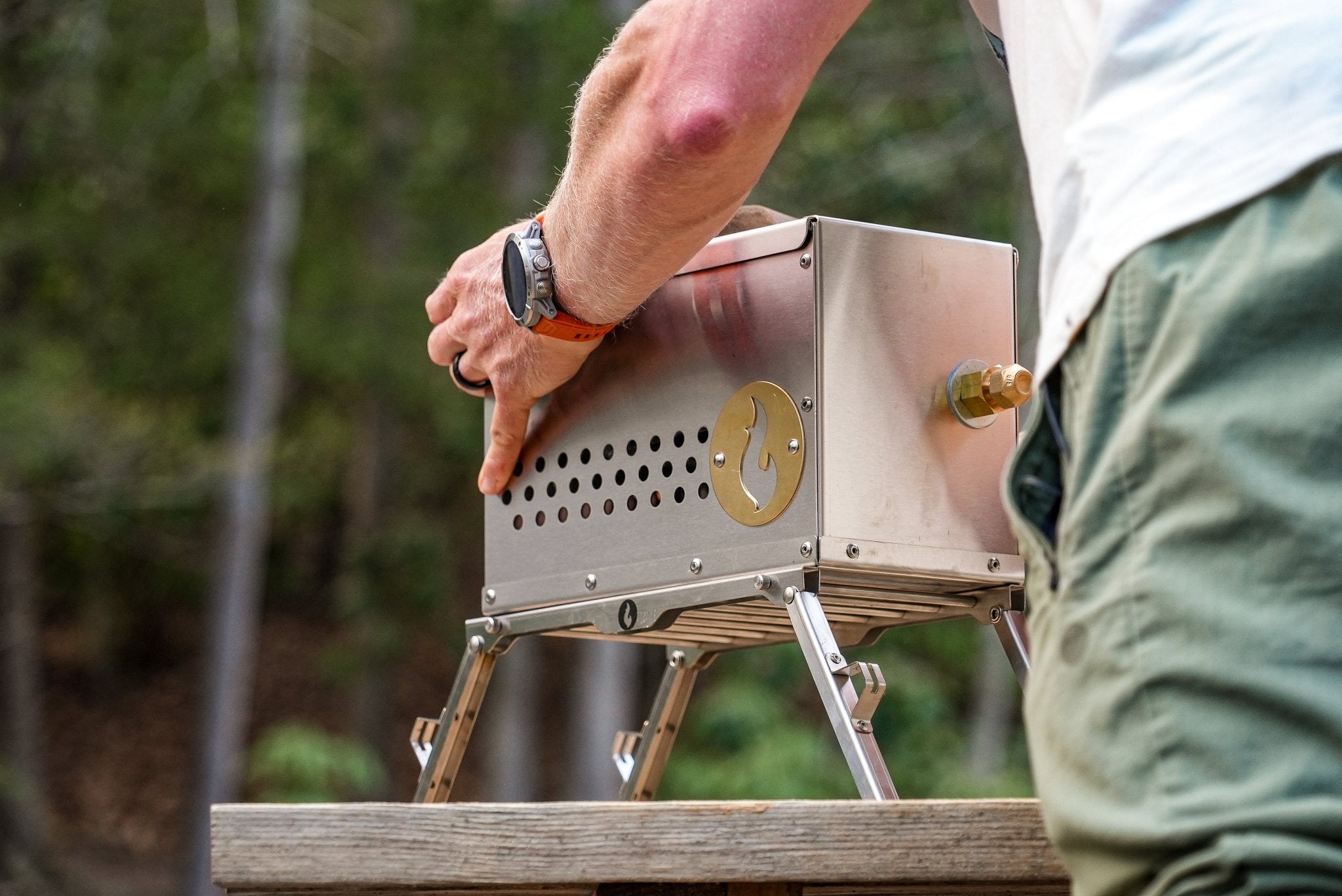 Hekla Combo: Stainless steel perfection to last a lifetime - Spirit of 1876 - LavaBox Portable Campfire
