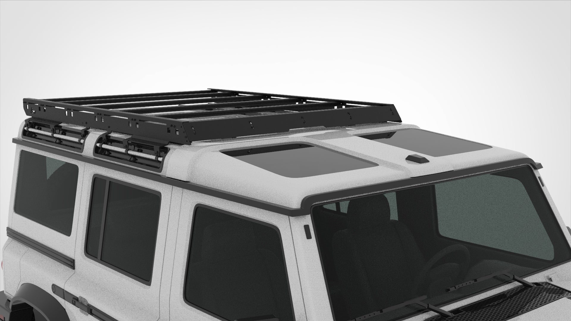 TrailRax Modular Roof Rack For The Ineos Grenadier