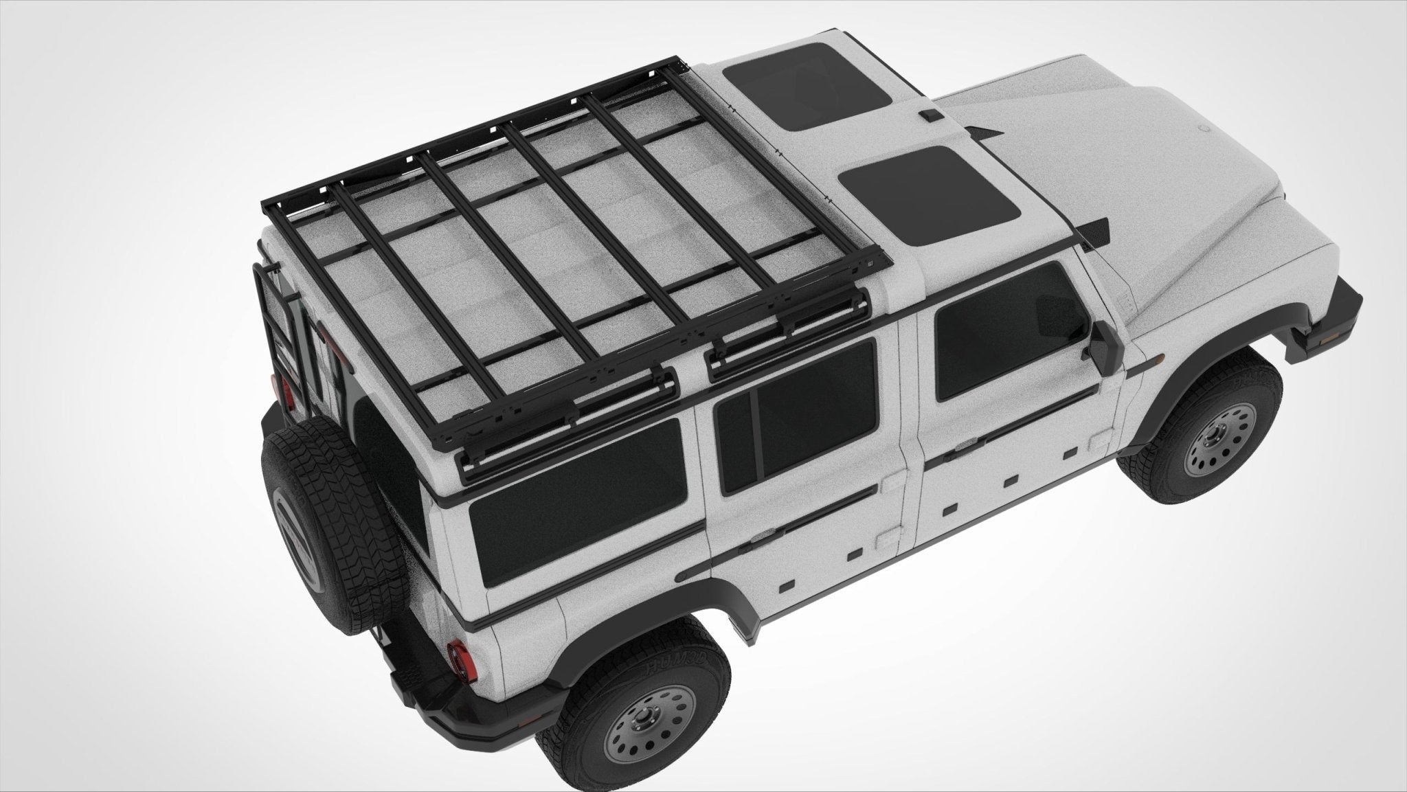 TrailRax Modular Roof Rack For The Ineos Grenadier - Spirit of 1876TrailRax