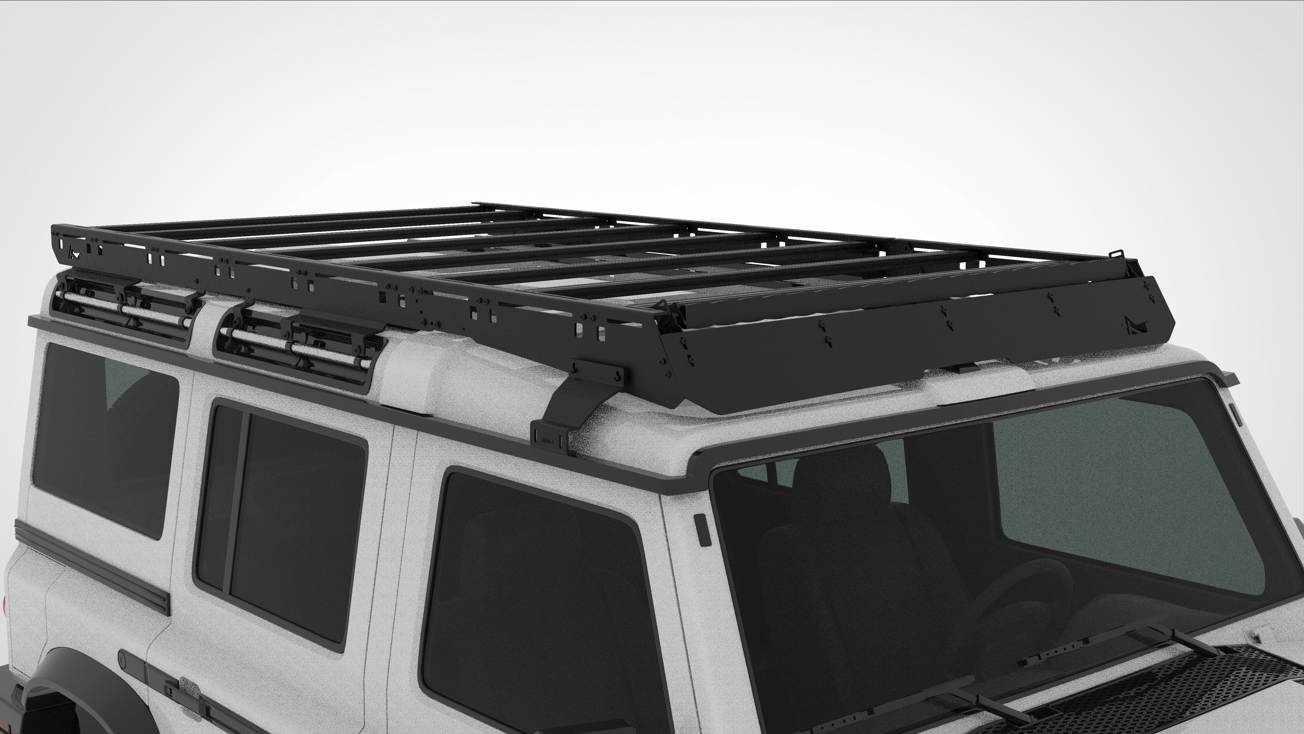 TrailRax Modular Roof Rack For The Ineos Grenadier
