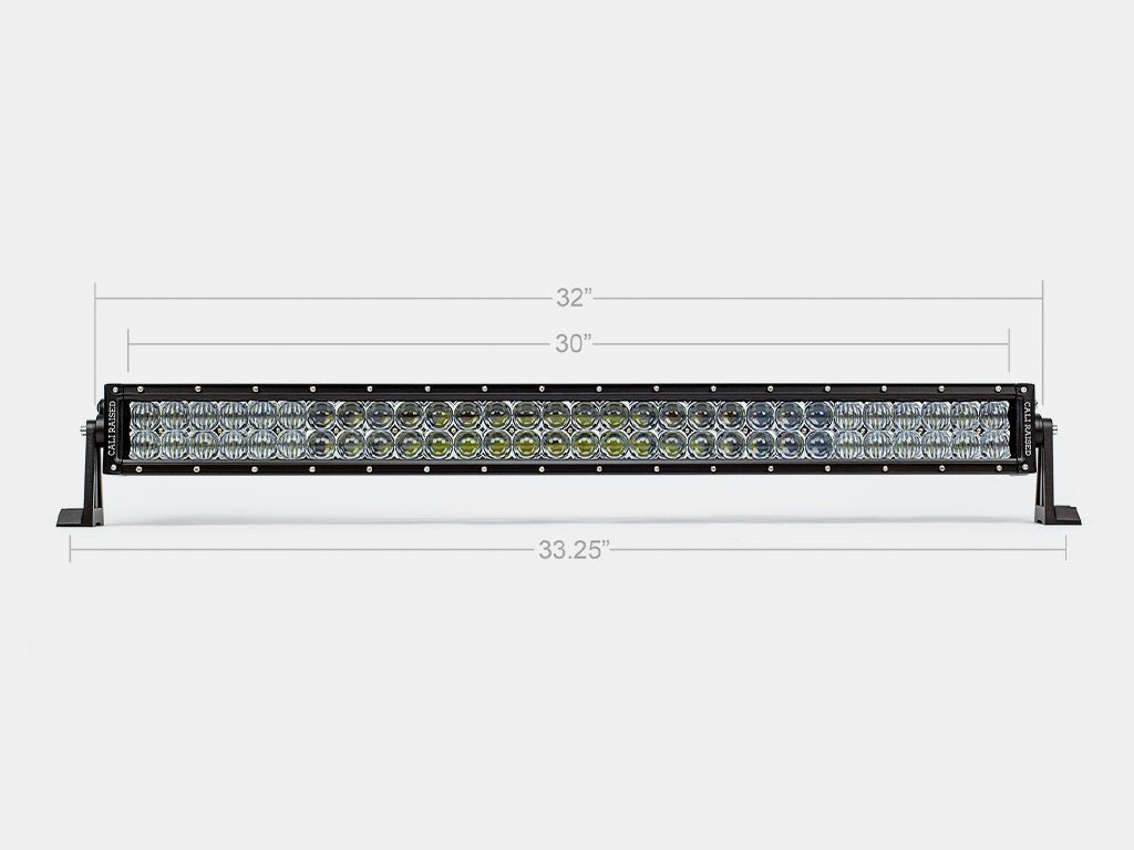 Second 32" Light Bar with Relocation Mounts For 2016 - 2023 Tacoma Stealth Bumper - Spirit of 1876Dealers of Cali Raised LED