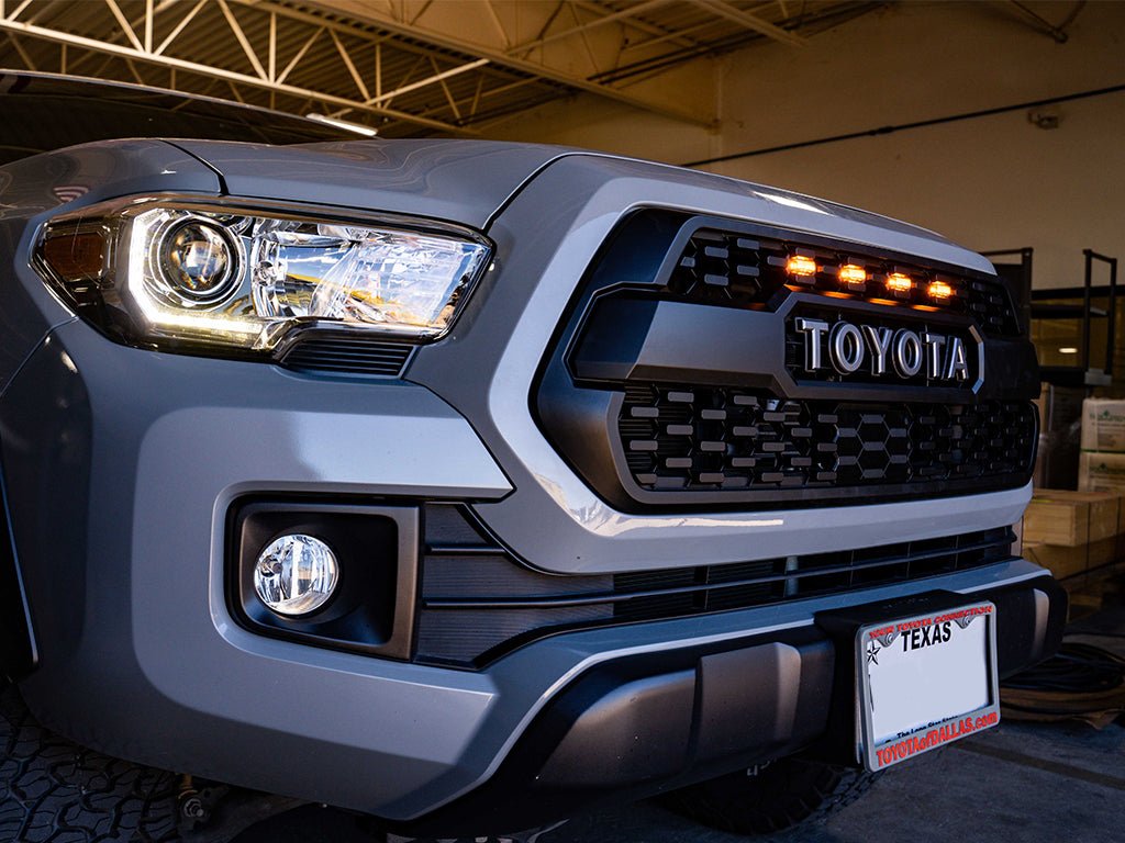 TRD Pro Grille Raptor LED Light Kit For 2016 - 2023 TOYOTA TACOMA - Spirit of 1876Dealers of Cali Raised LED