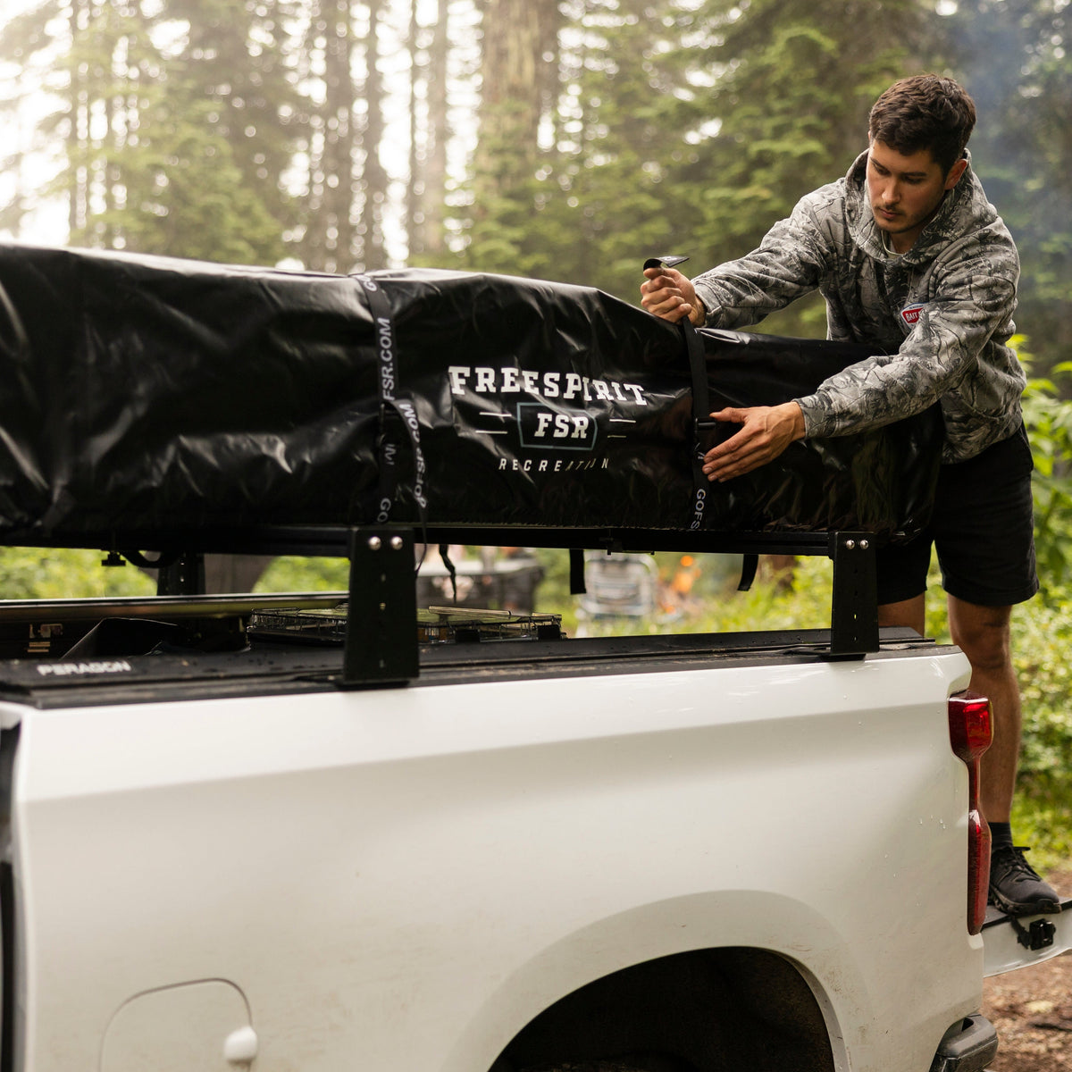Silverado & Sierra 1500/2500/3500 (2007 - Present), Low Profile Bed Rack