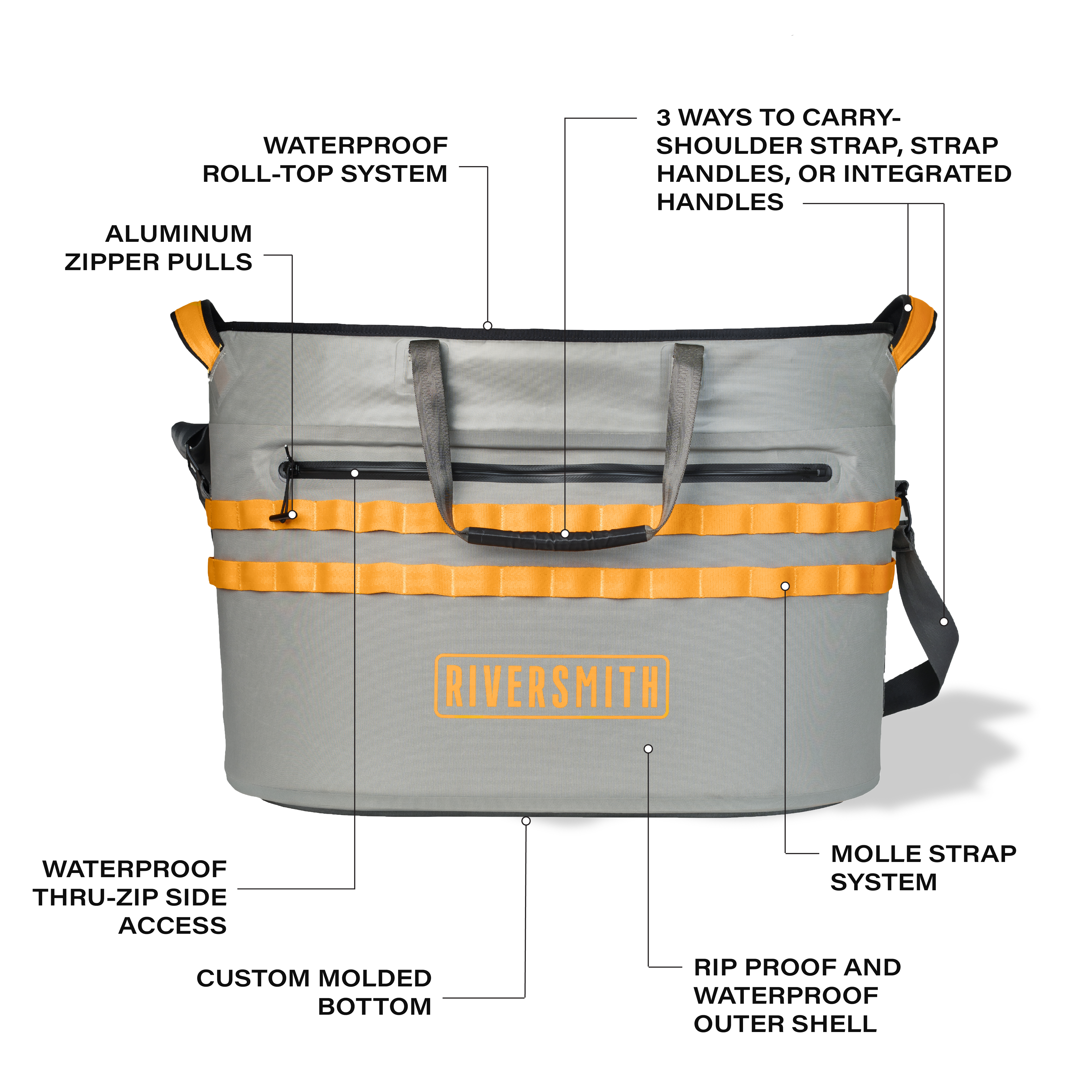 The Hauler: Waterproof Tote Bag