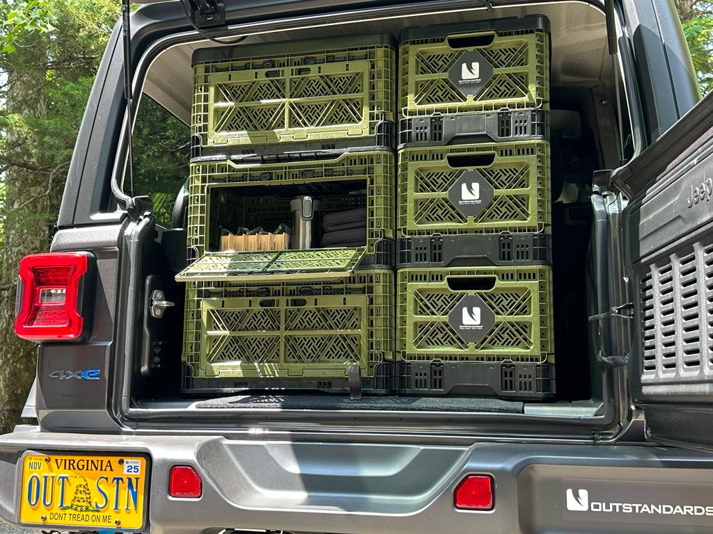 T-48 Jeep Wrangler Camping Bundle – 6 Crates