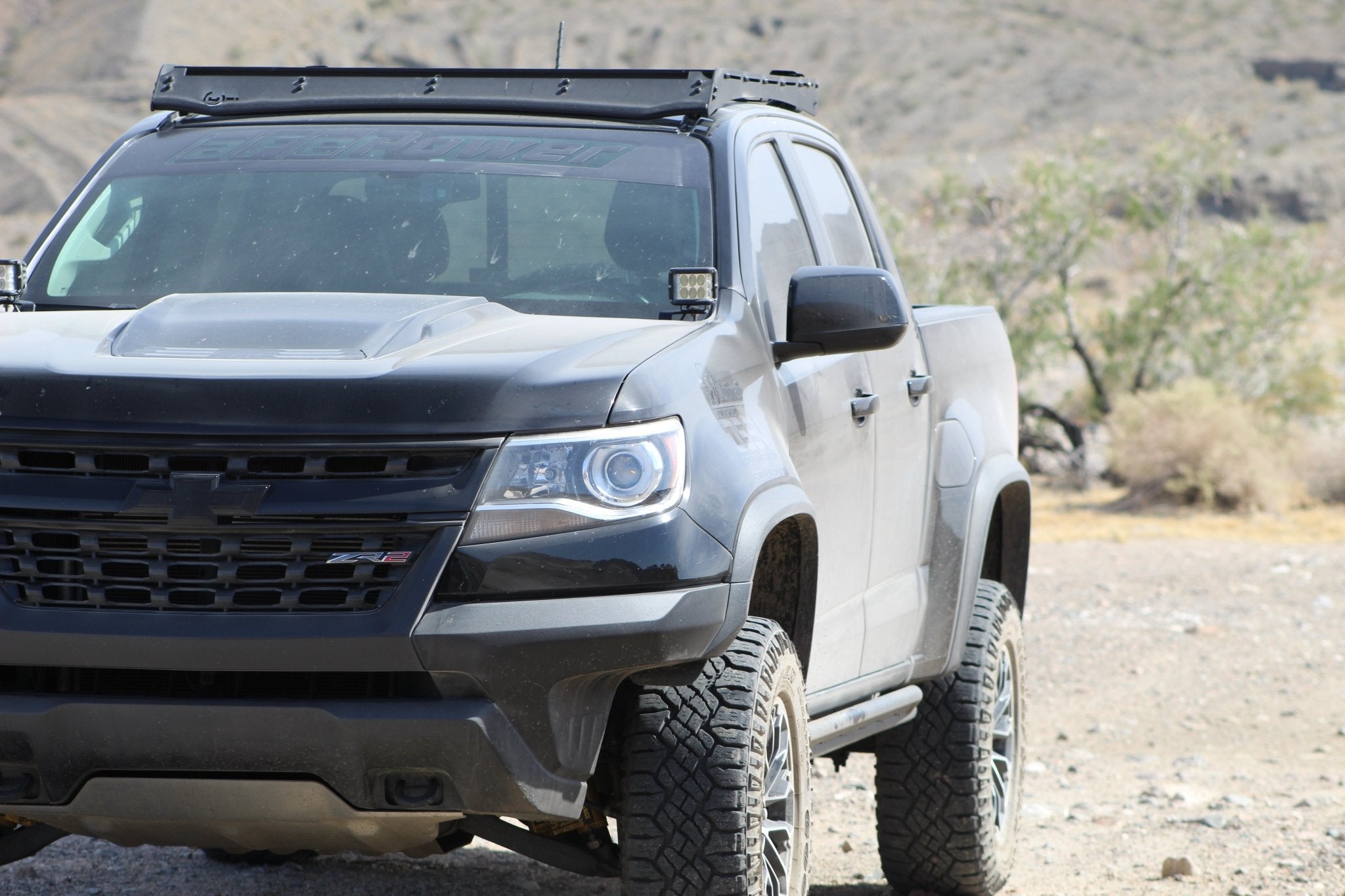 Low Profile Ditch Light Brackets Kit For 2015 - 2022 Chevy Colorado/Canyon - Spirit of 1876Dealers of Cali Raised LED