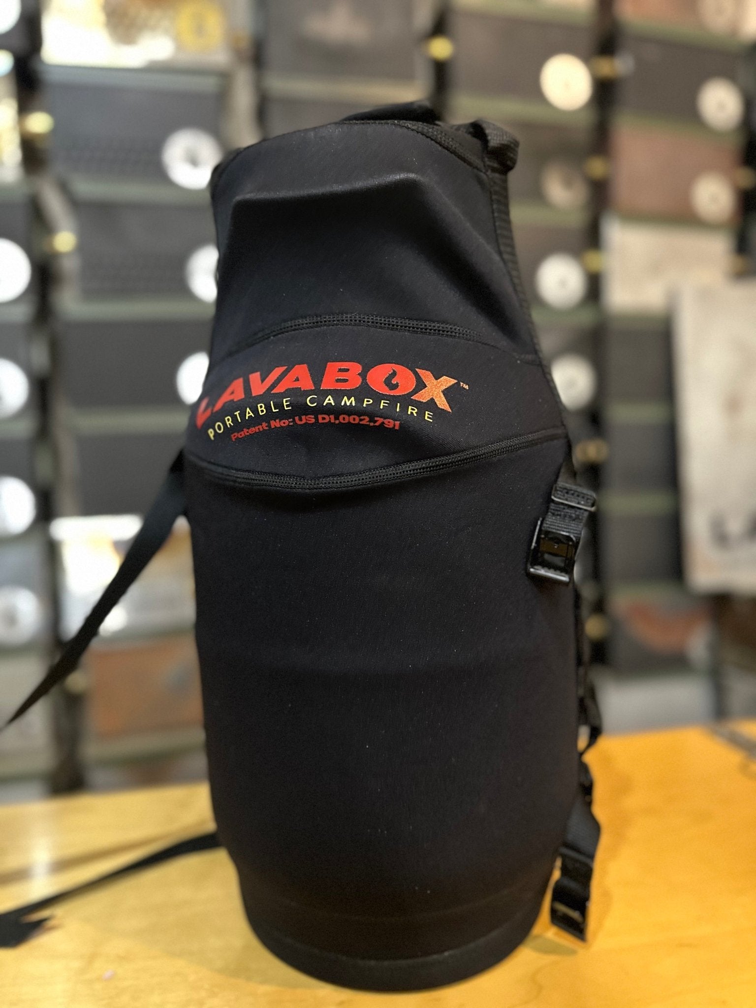 Burt's Tank Top: 10 Pound Propane Tank Insulator and Carrier - Spirit of 1876LavaBox Portable Campfire