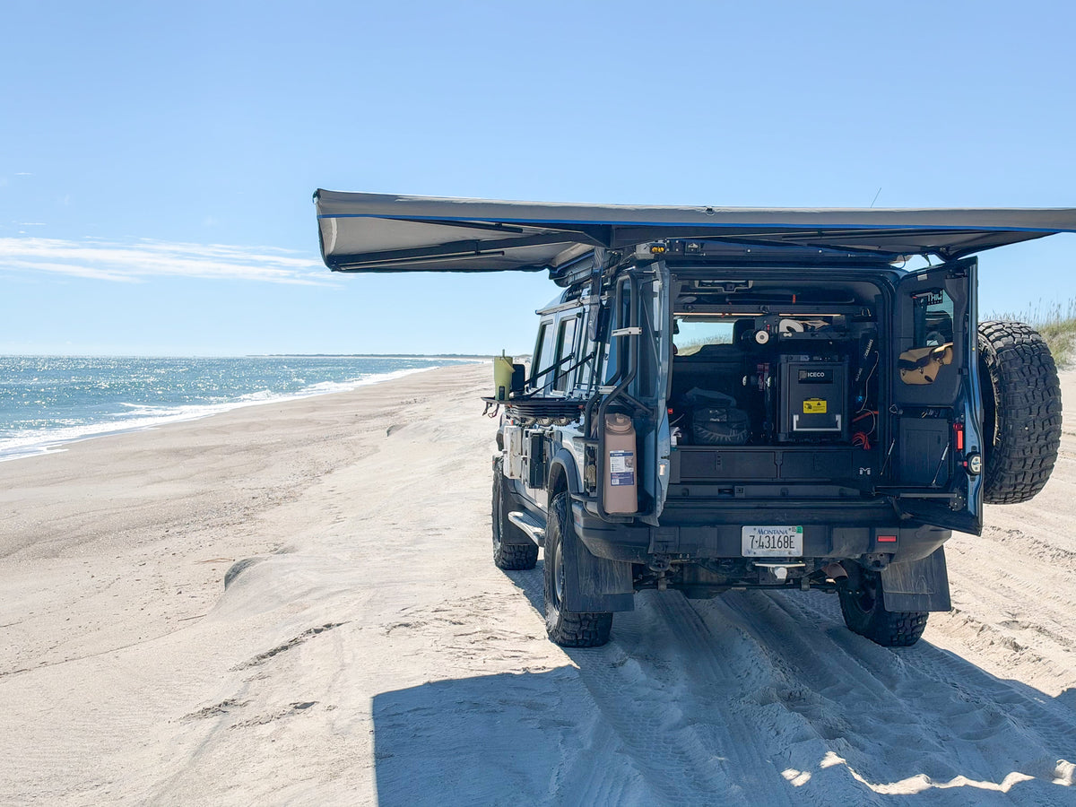 Freestanding 270 Degree Awning for Trucks & Overland Builds | DirtBox