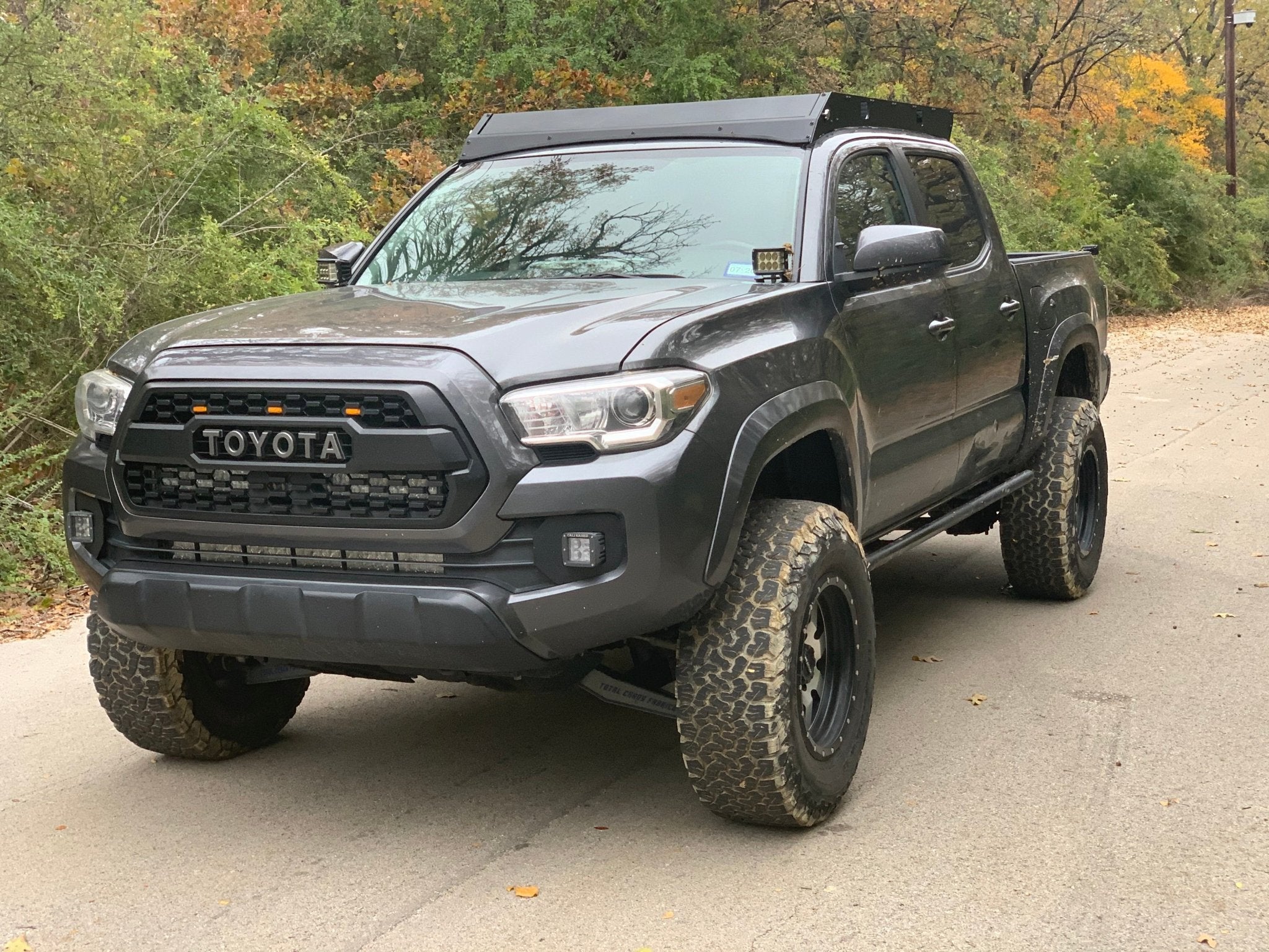Premium Roof Rack For 2005 - 2023 Toyota Tacoma - Spirit of 1876Dealers of Cali Raised LED