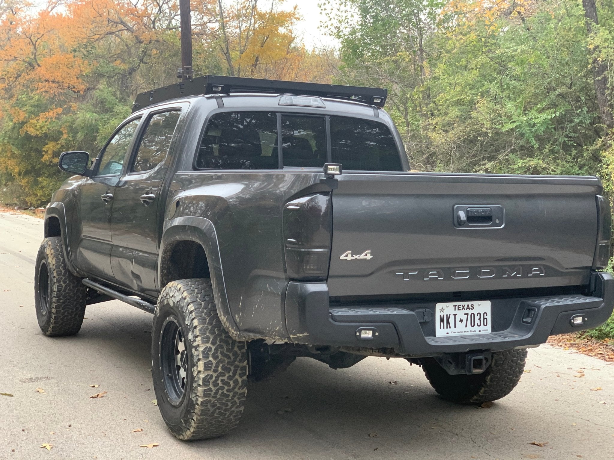 Premium Roof Rack For 2005 - 2023 Toyota Tacoma - Spirit of 1876Dealers of Cali Raised LED