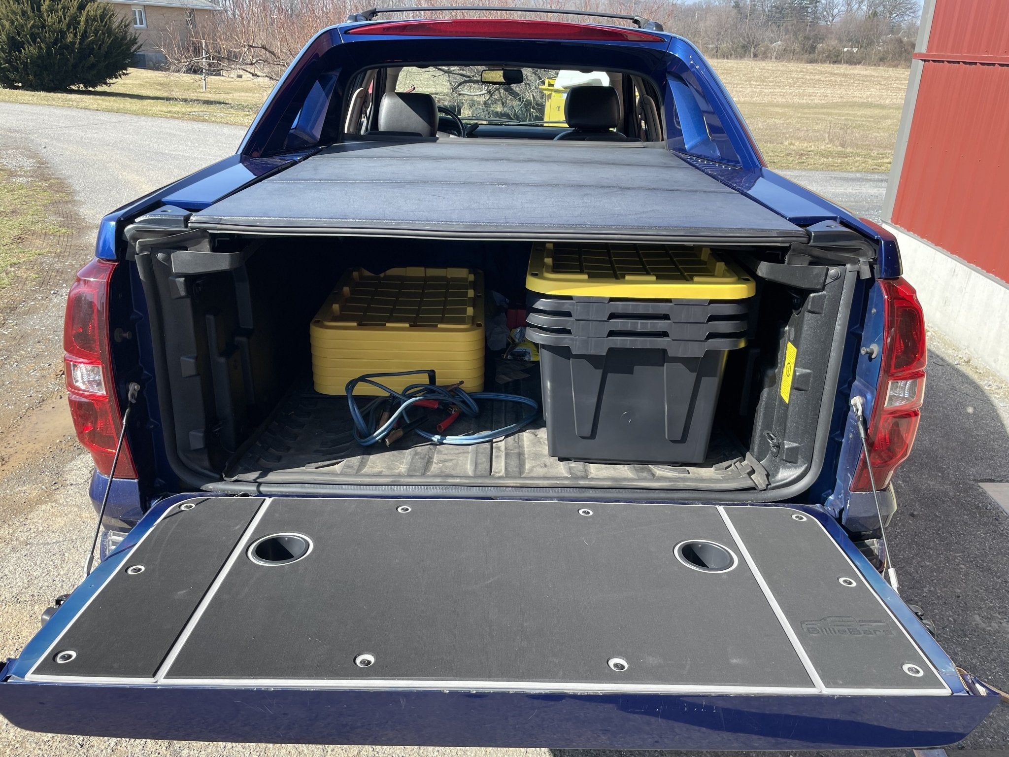 Avalanche Tailgate Cover (2007+) - Spirit of 1876 - BillieBars