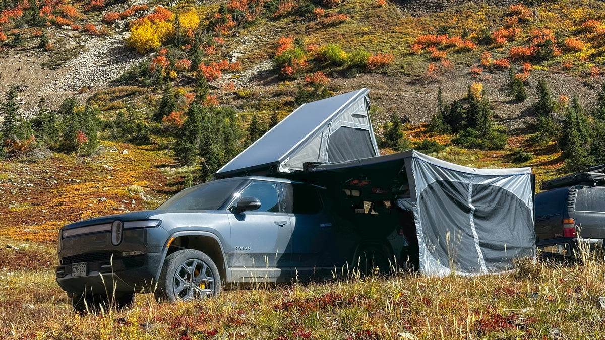 Rivian R1T Canopy Camper & Topper | DirtBox Overland