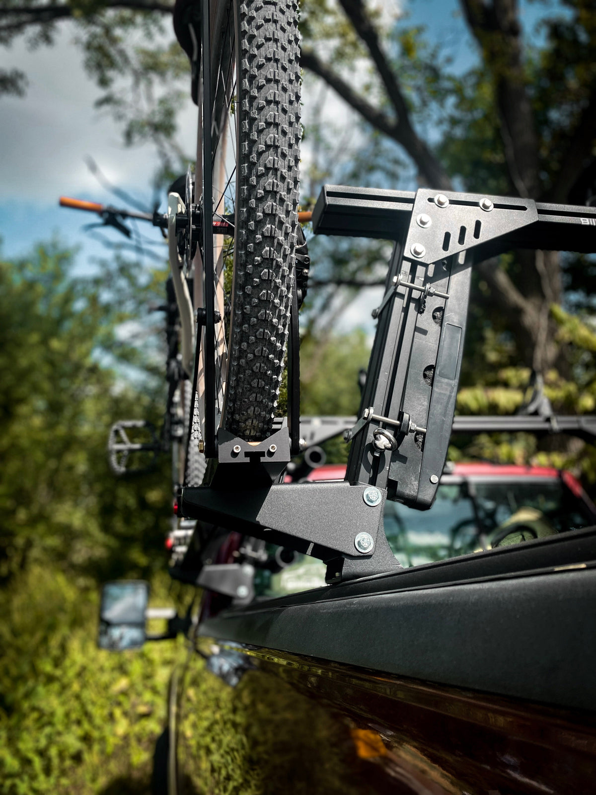 BillieBars - Side Bike Mount Kit (Per Side) for Covers with T-Slots Rack