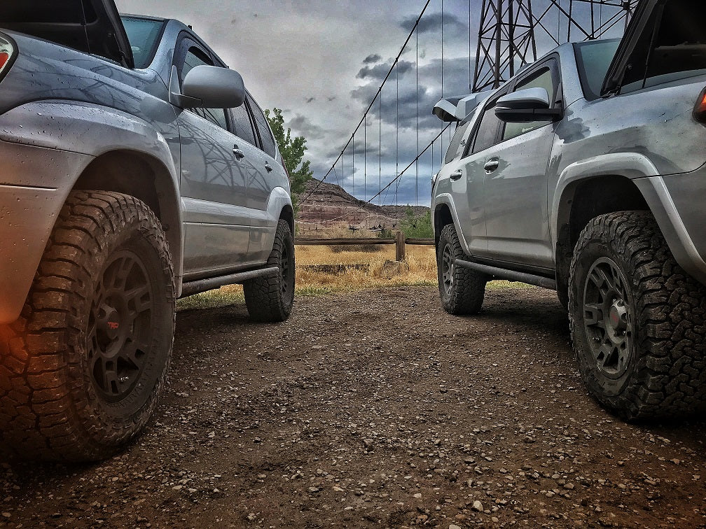 2010+ Toyota 4Runner Angled Sliders