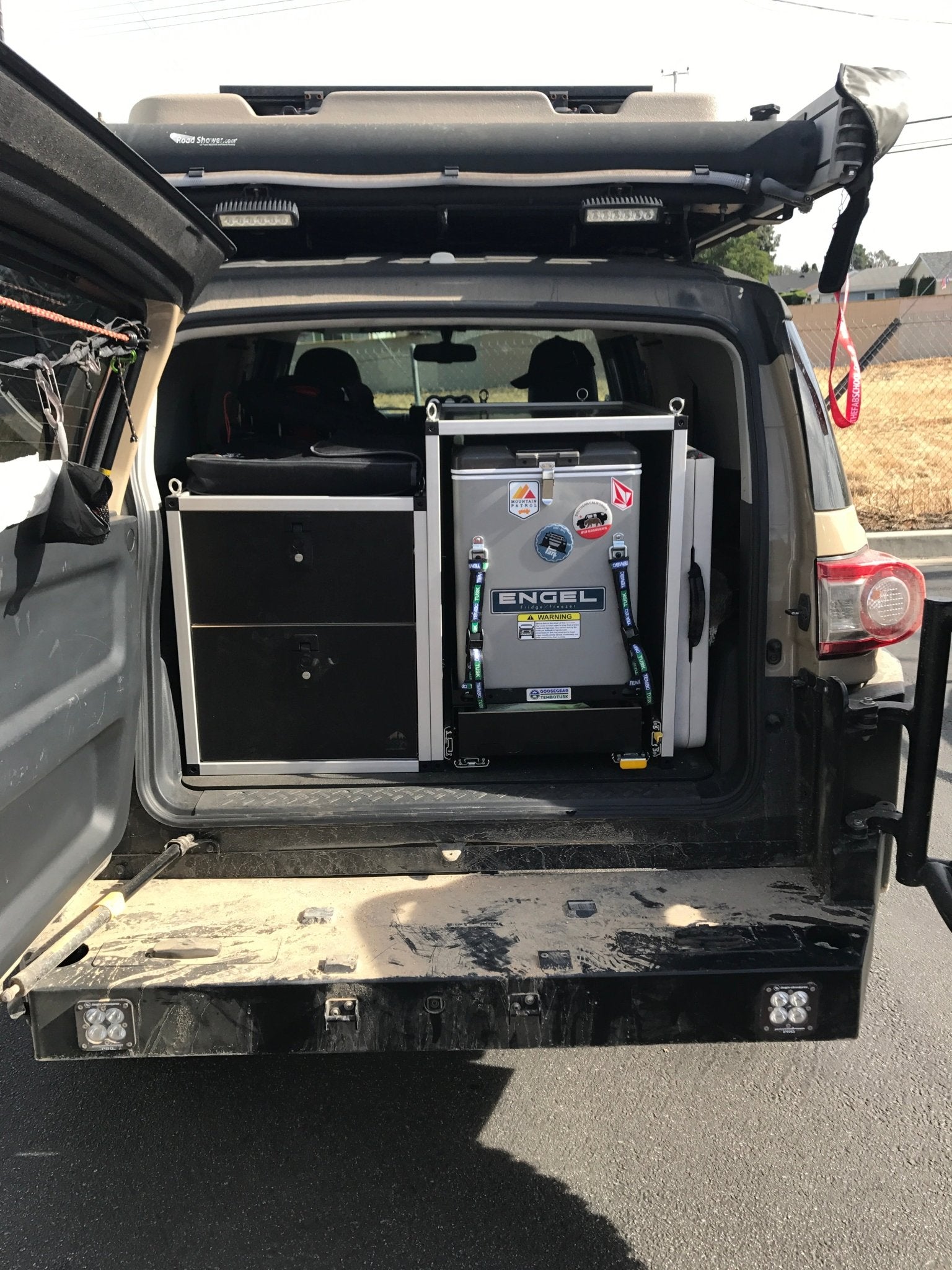 Toyota FJ Cruiser 2006 - 2014 - Rear Plate System - Spirit of 1876 - Goose Gear