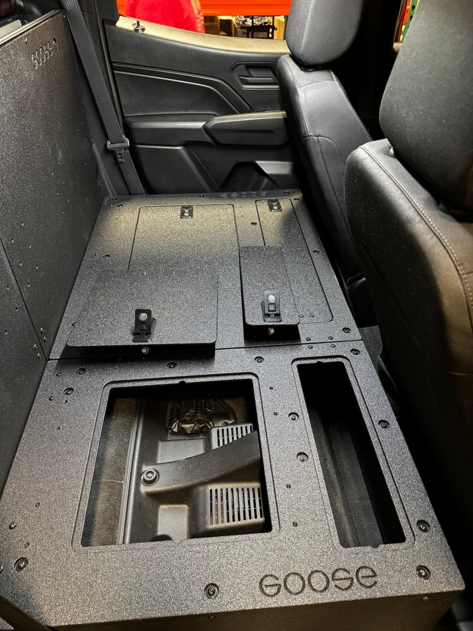 Chevy Colorado - GMC Canyon - 2023 - Present - 3rd Gen - Explore Series - Second Row - Seat Delete - 100% - Spirit of 1876 - Goose Gear