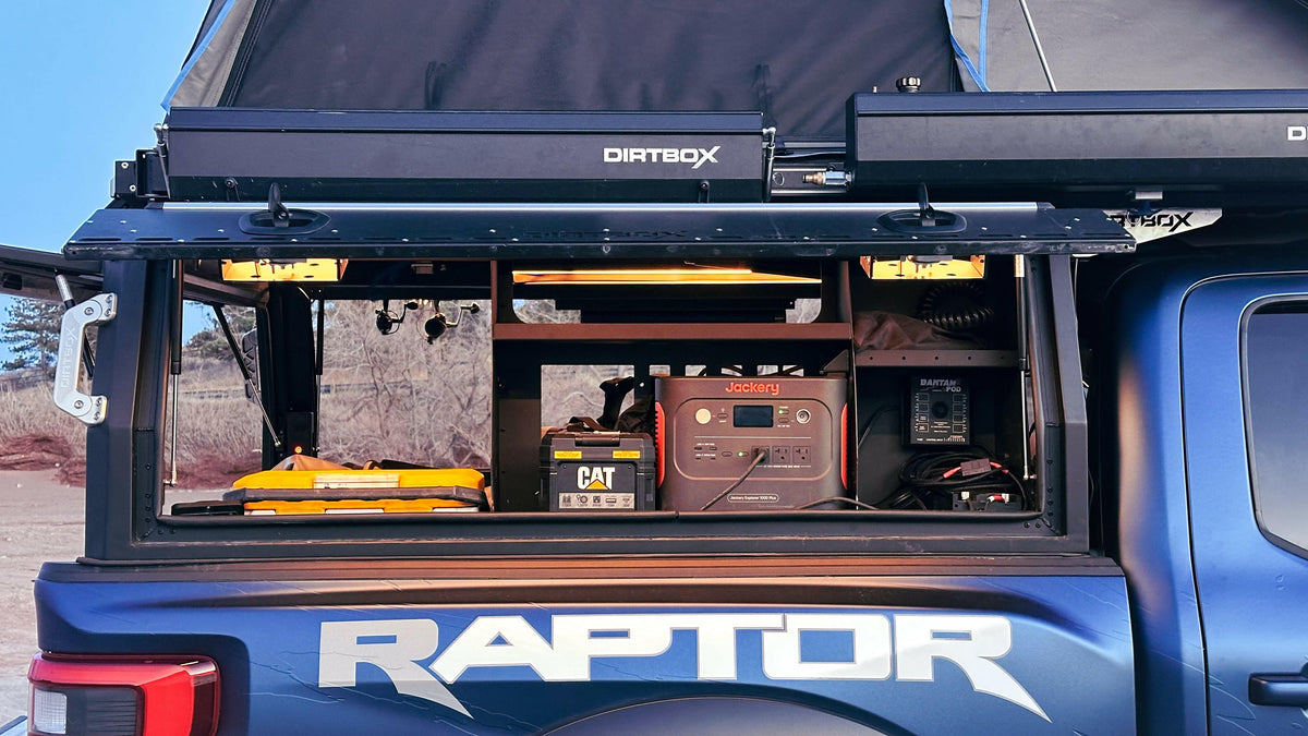 Canopy Camper Molle Box | Interior Side Storage & Electrical Mounting System