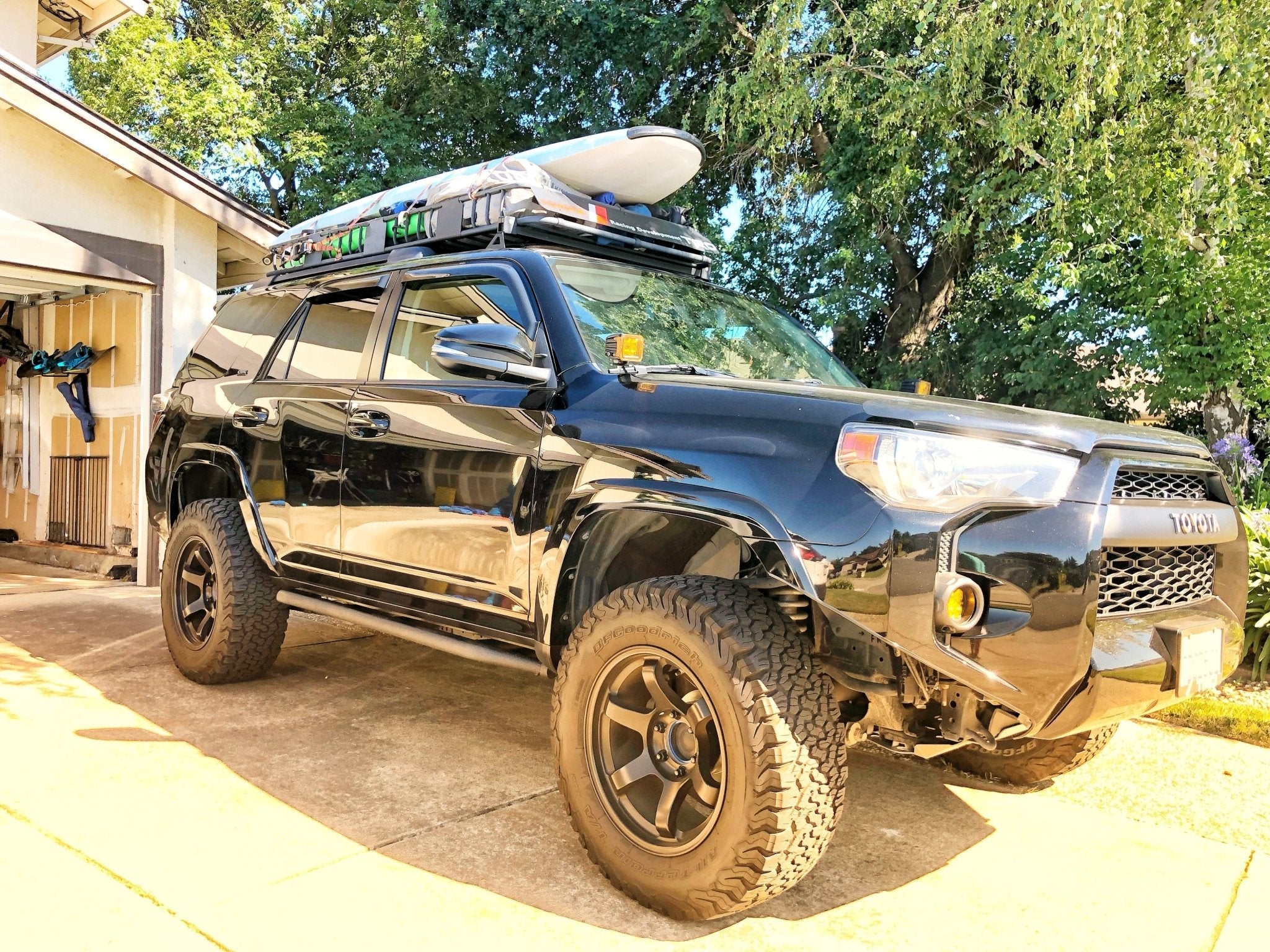 Trail Edition Bolt On Rock Sliders For 2010 - 2024 Toyota 4Runner - Spirit of 1876Dealers of Cali Raised LED