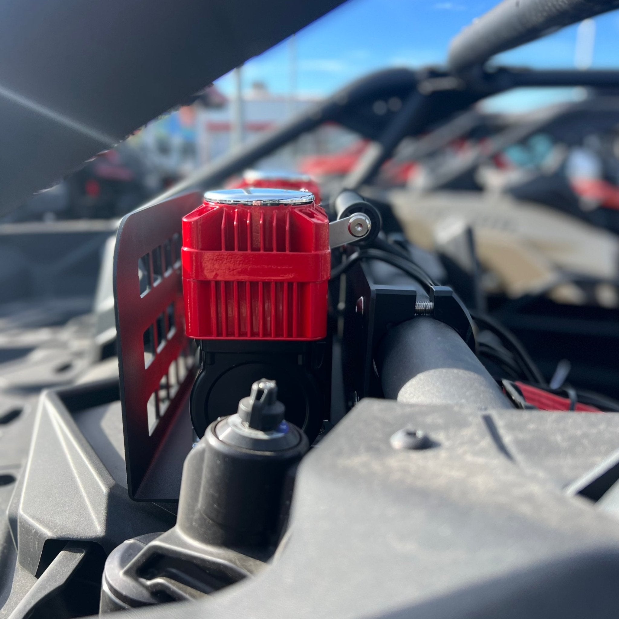 Thor's Lightning Refuge MOLLE Portable Air Compressor Mount for SxS/Can - Am/Polaris - Spirit of 1876Thor's Lightning Air Systems