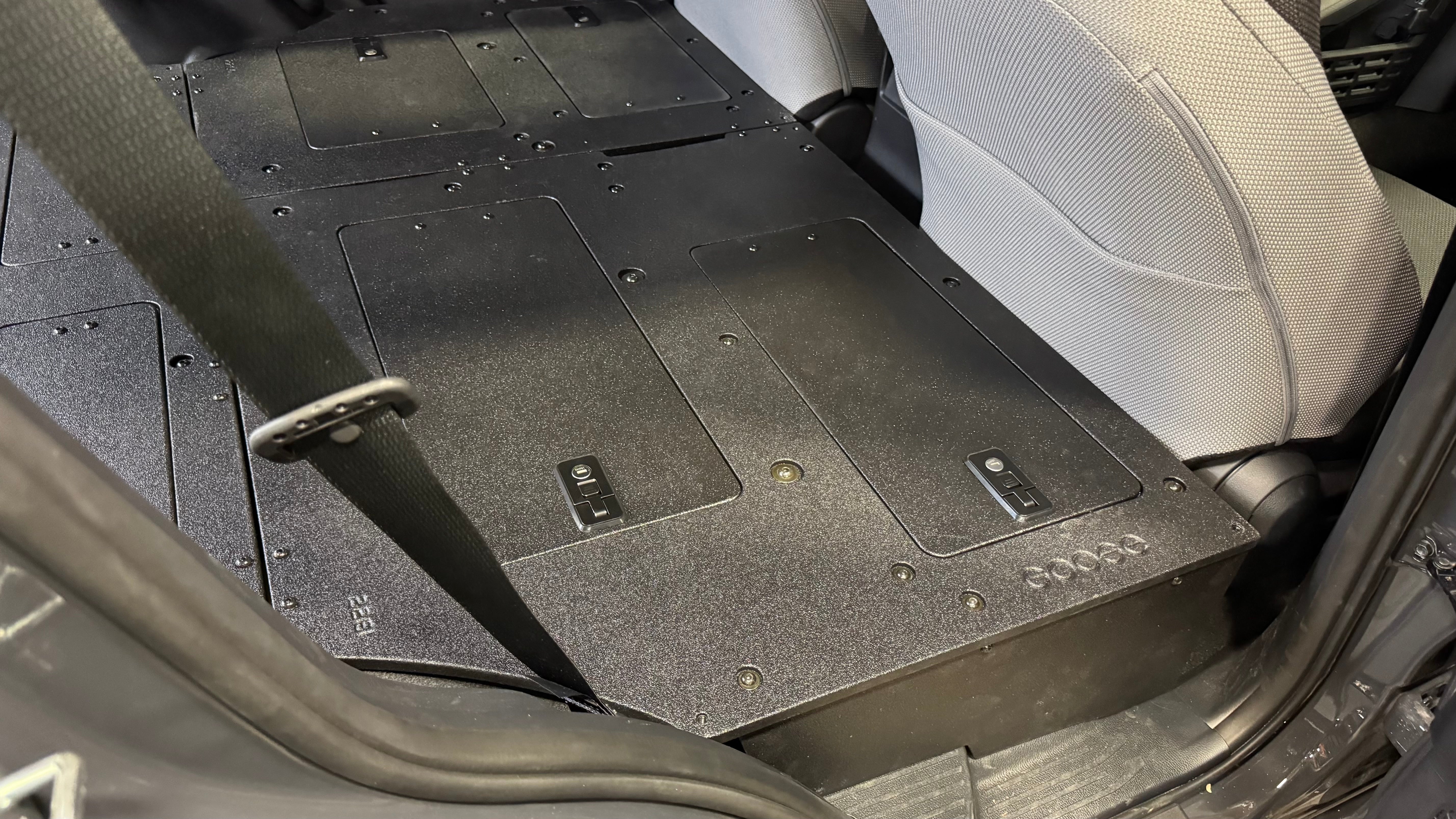 Toyota - 4Runner - 2025-Present - 6th Gen - Explore Series - Seat Delete Plate System - Plate Based - Non-Hybrid - Non-Third Row Vehicles