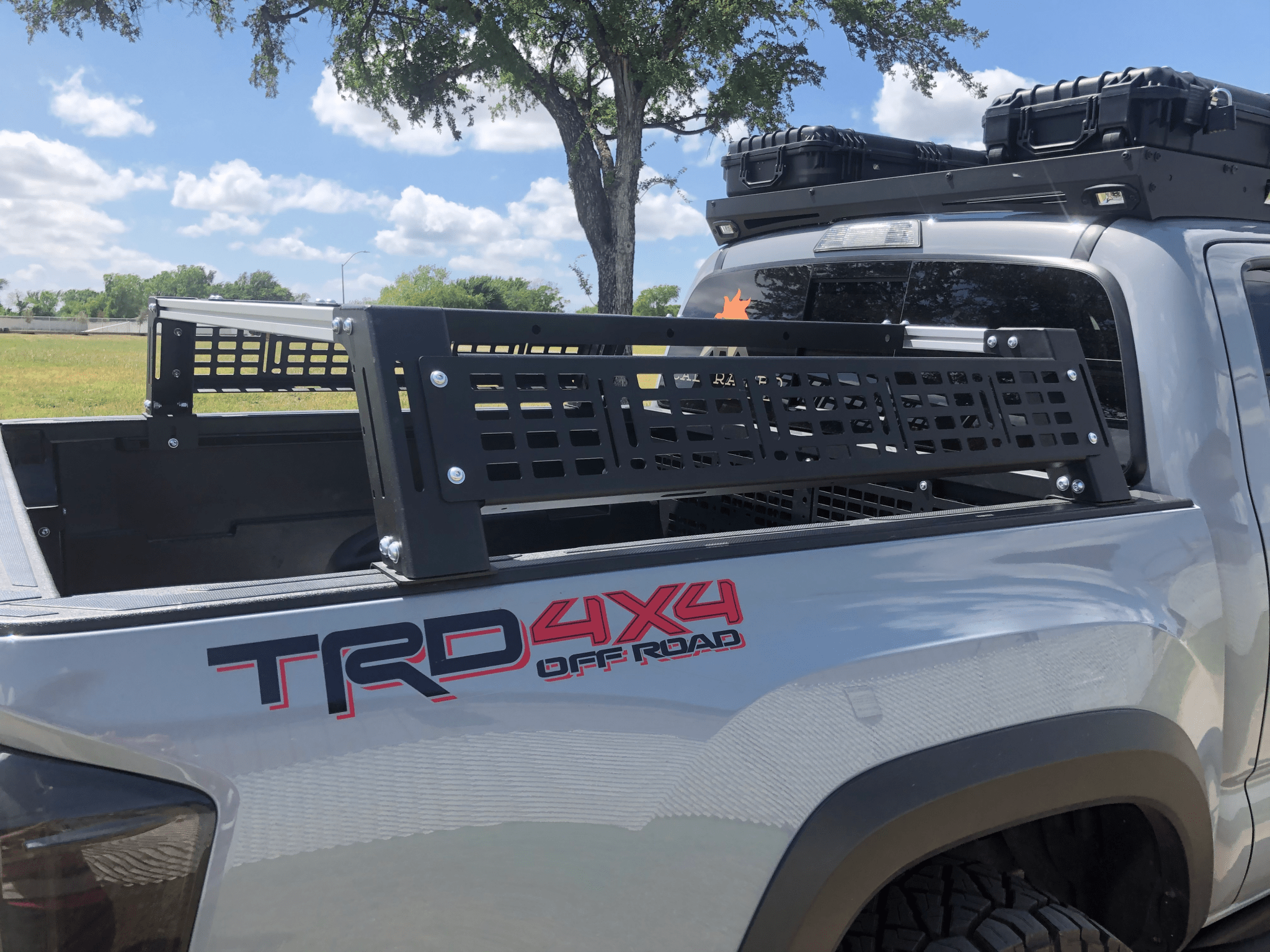 Overland Bed Rack For 2005 - 2023 Toyota Tacoma - Spirit of 1876Dealers of Cali Raised LED