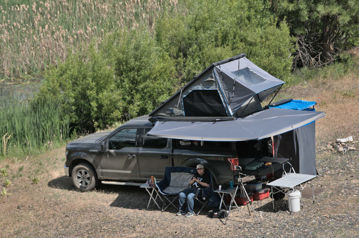 Hard Shell Overland Shower Awning with Changing Room