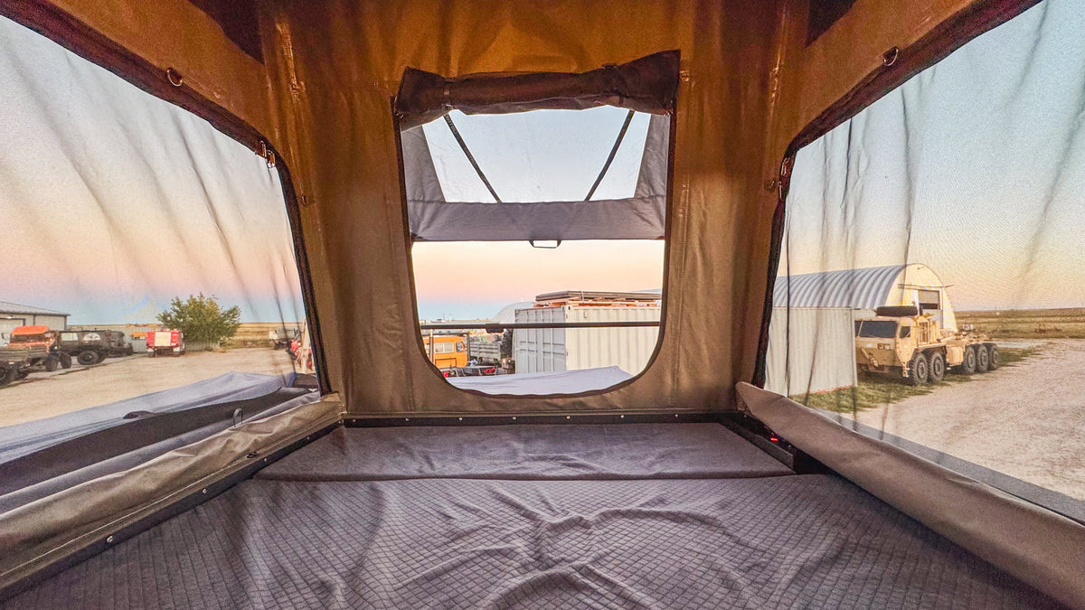 Dirtbox Canopy Camper – Modular Truck Camper Shell / Topper for Mid-Size & Full-Size Trucks (Tacoma, Rivian, Tundra, F-150, Quatermaster, Gladiator, Ram, Silverado)