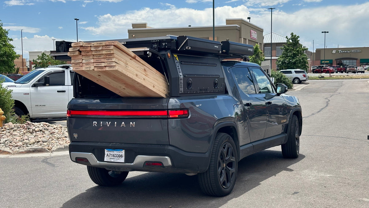 Rivian R1T Canopy Camper & Topper | DirtBox Overland