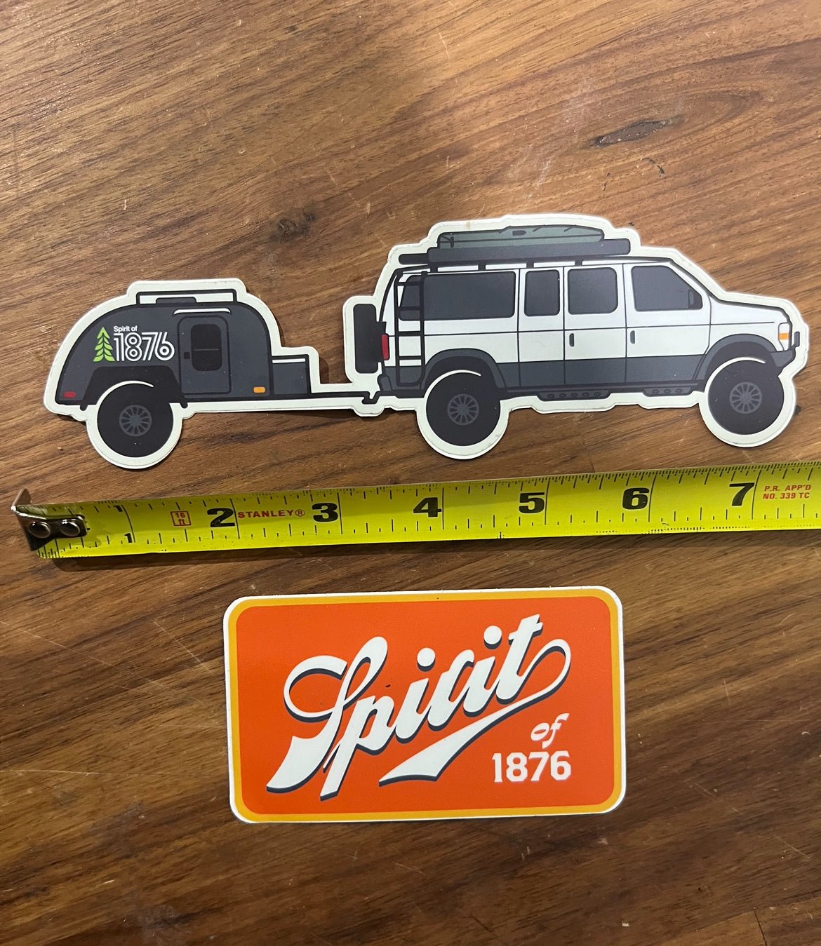 Spirit Sticker Pair - Spirit of 1876